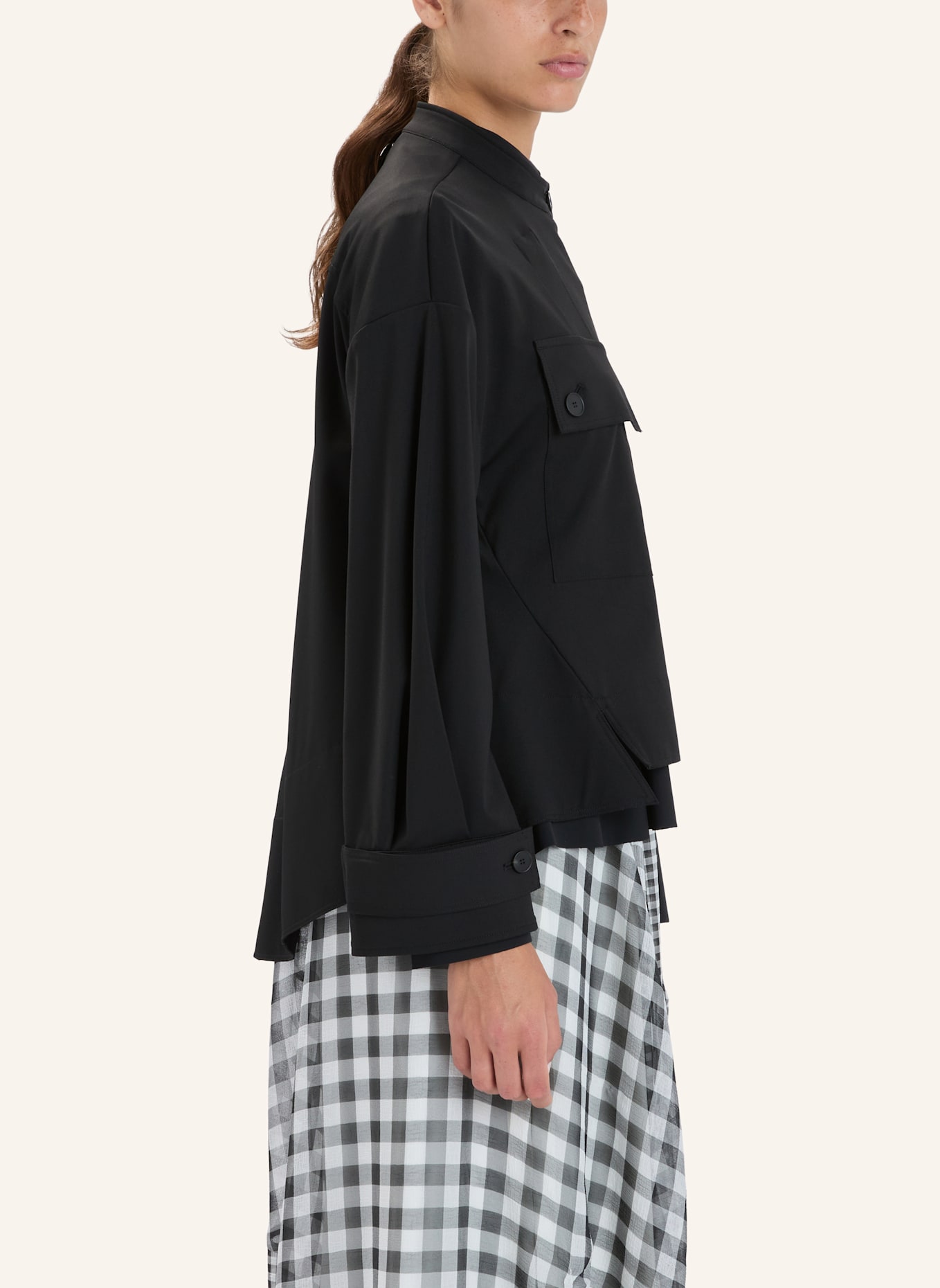 HIGH Hemdjacke PUPPY: SCHWARZ