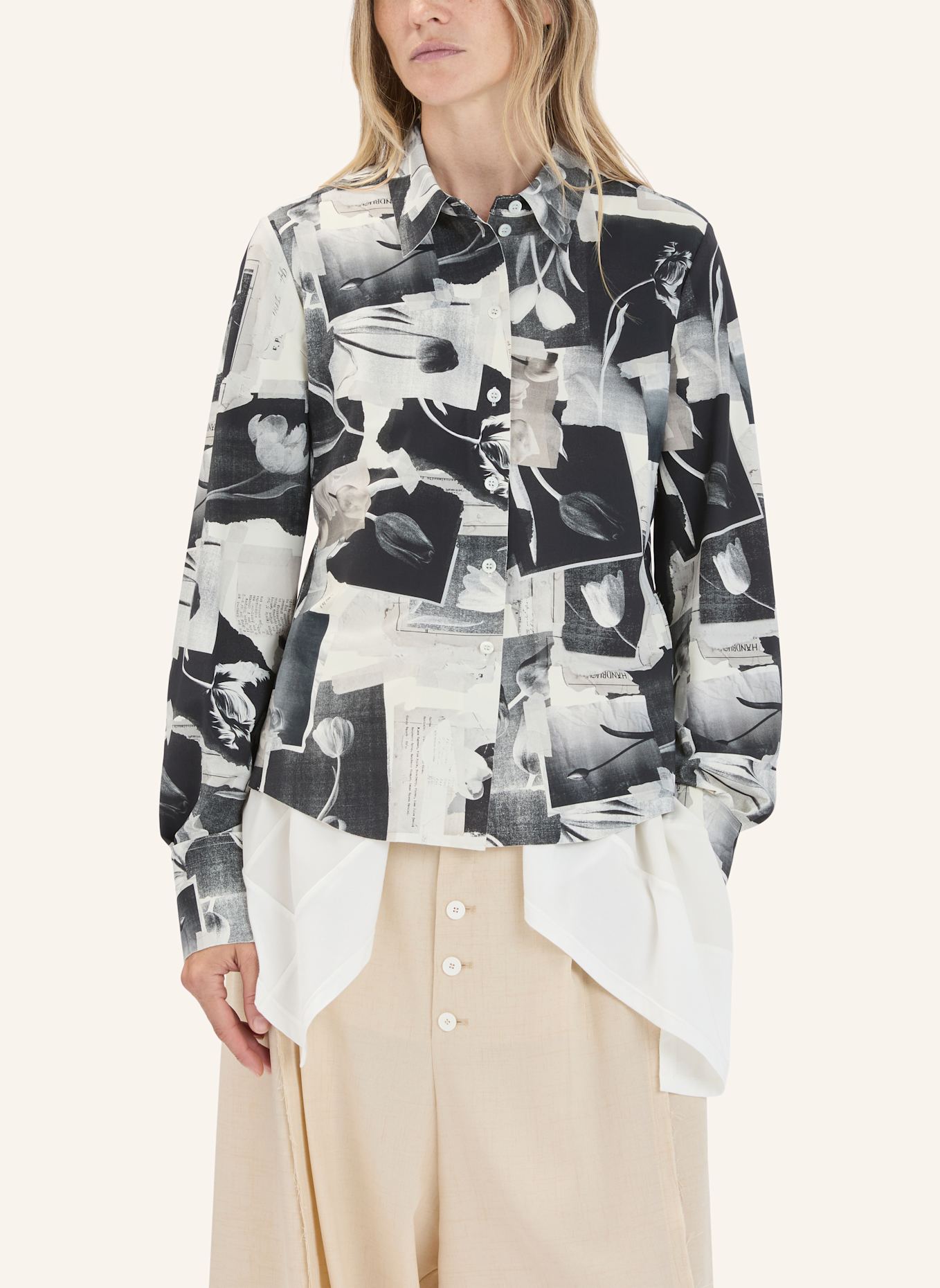 HIGH Bluse HADRON: SCHWARZ