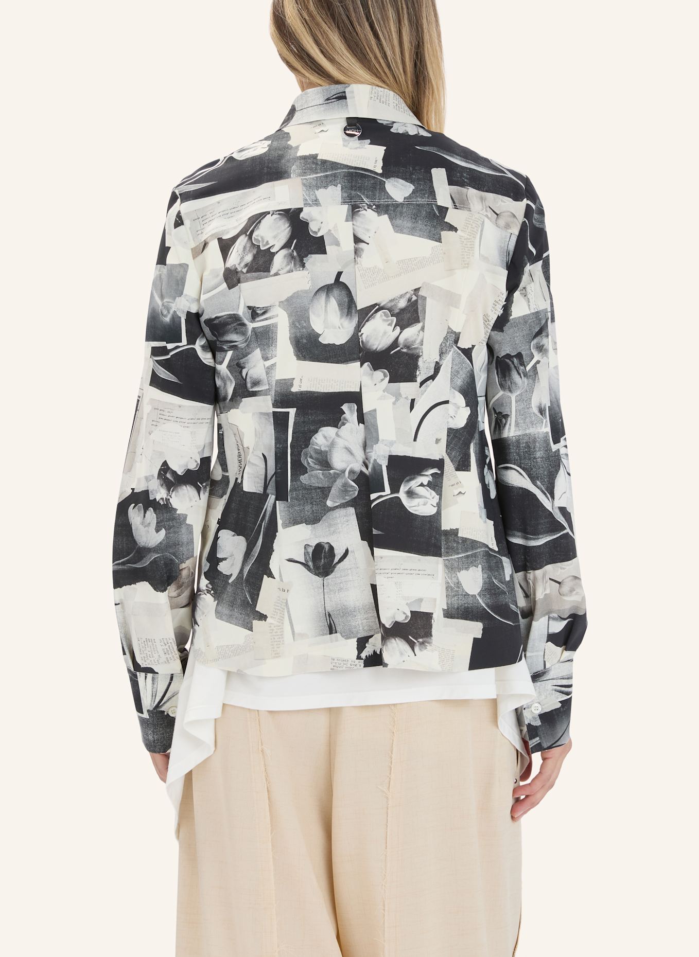 HIGH Bluse HADRON: SCHWARZ