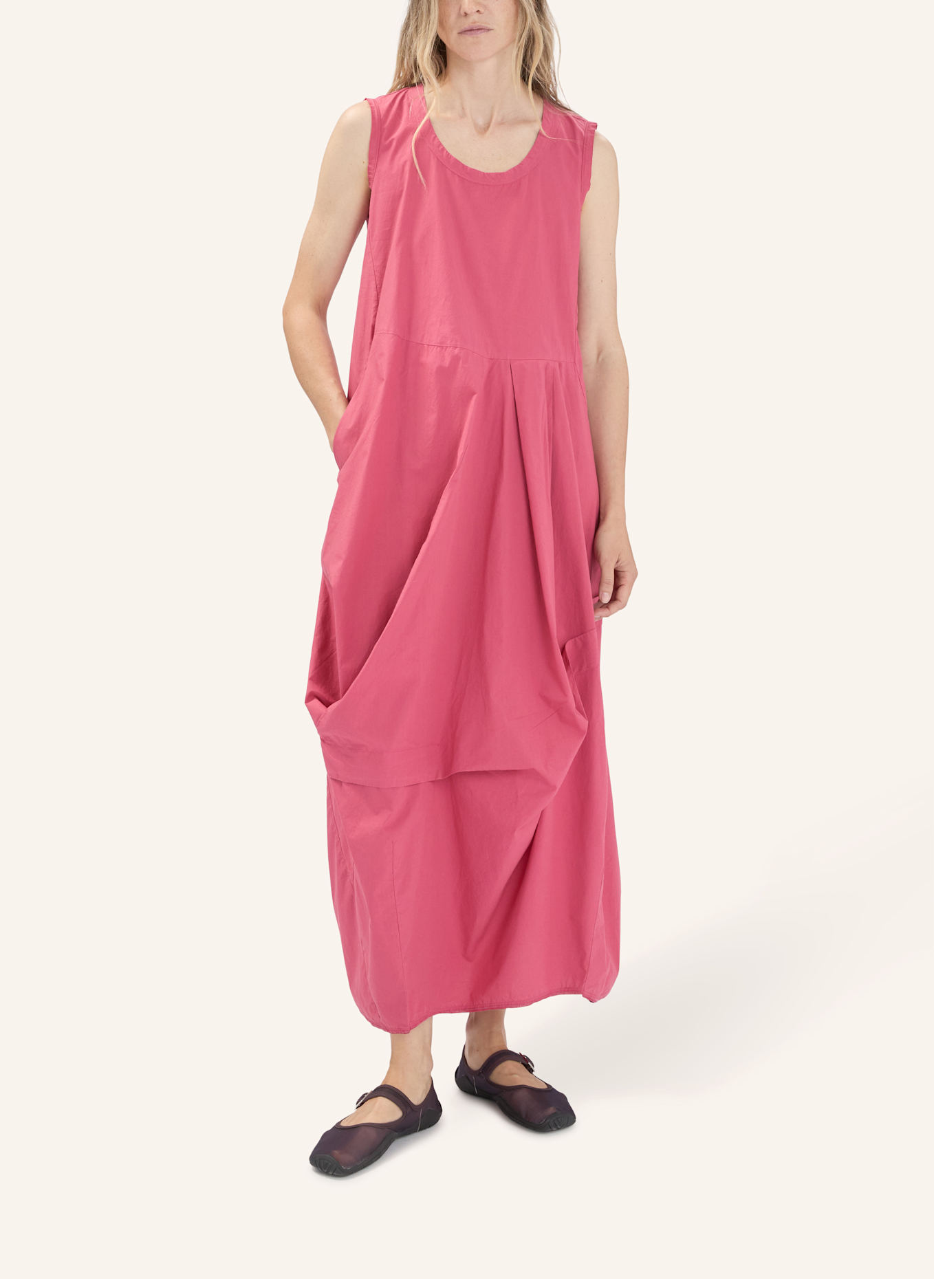 HIGH Ballonkleid INLAY: ROSA