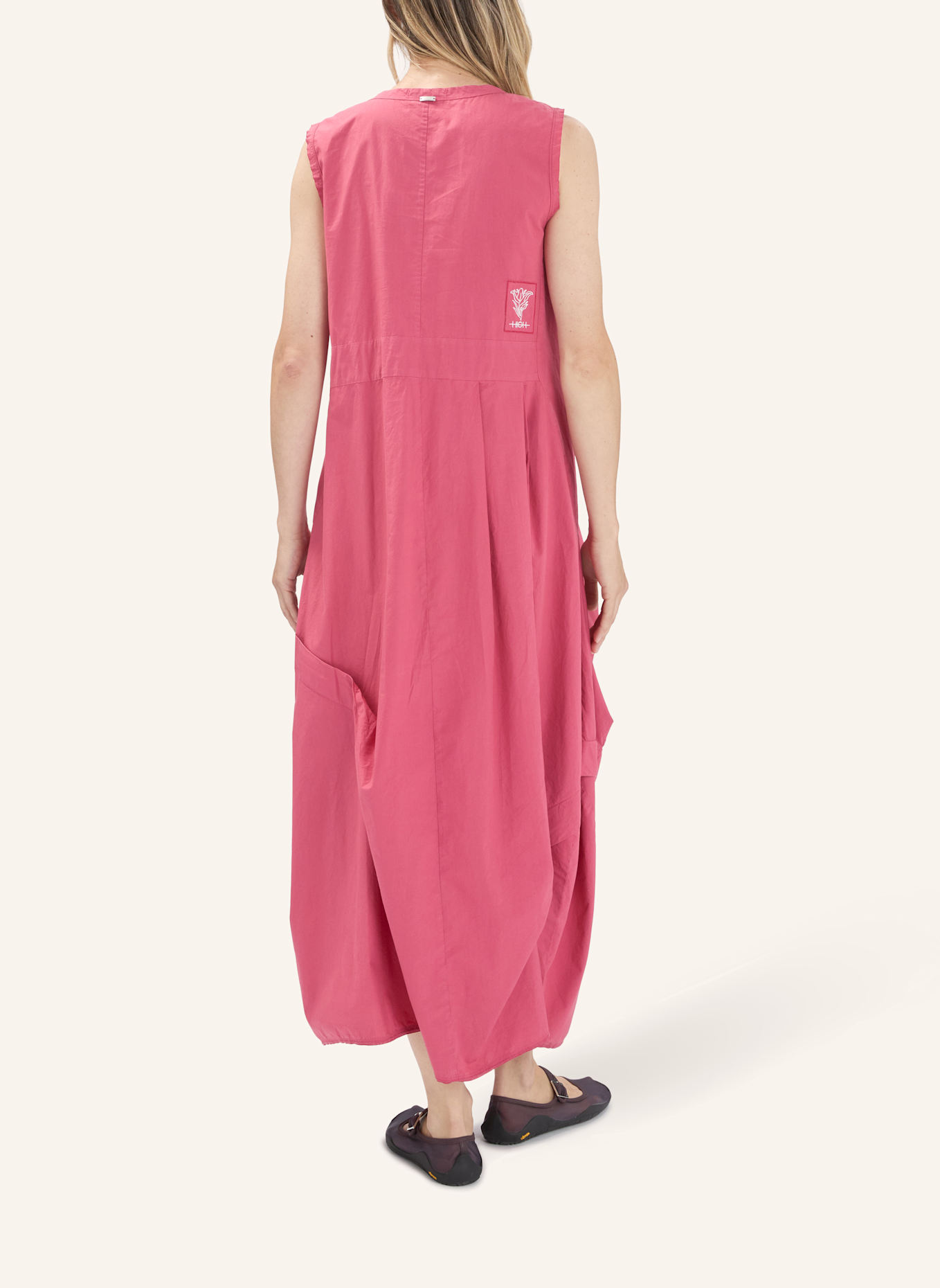 HIGH Ballonkleid INLAY: ROSA