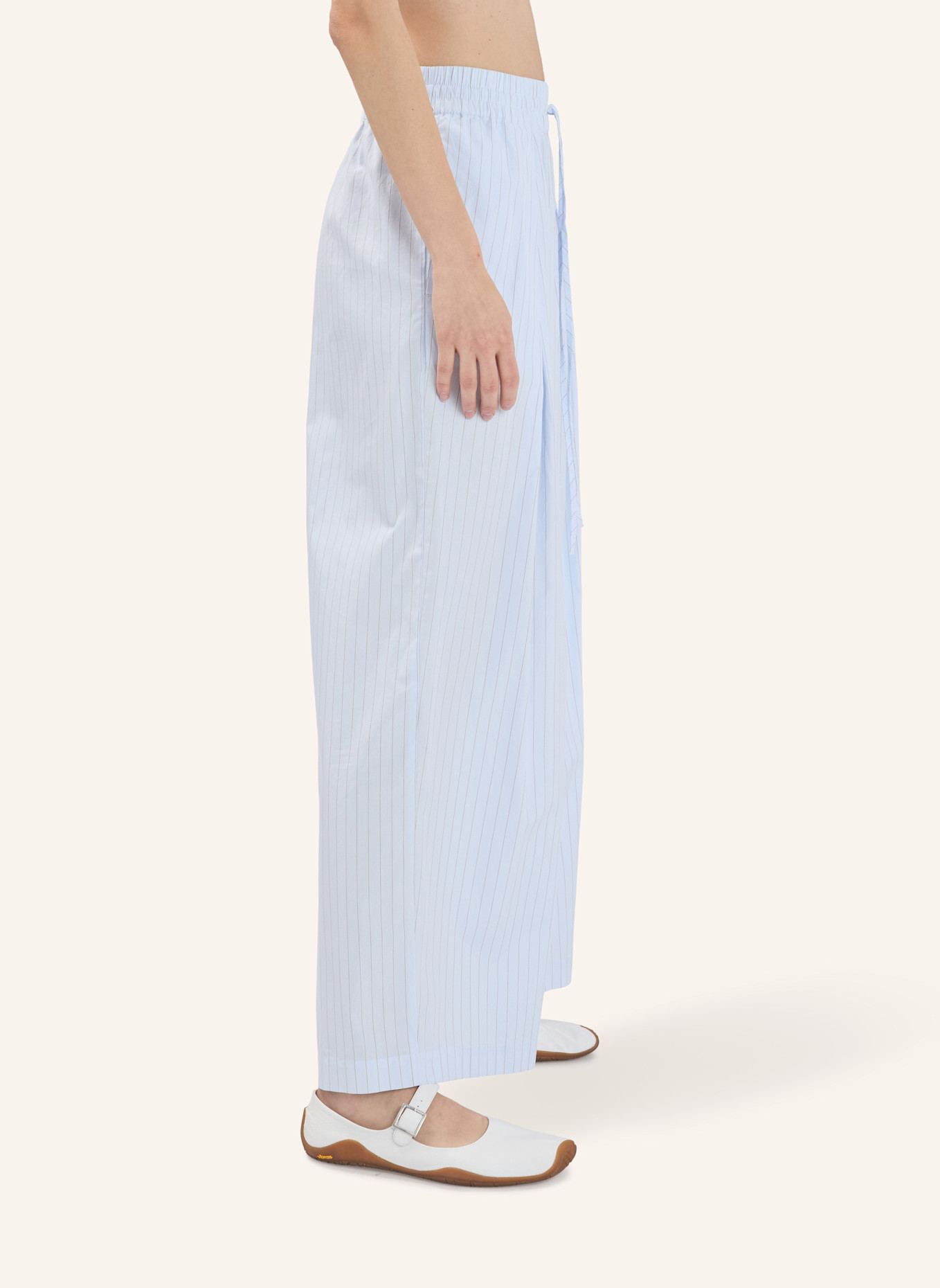HIGH Pyjama-Hose SOJOURN - Breites Bein-Passform.: BLAU