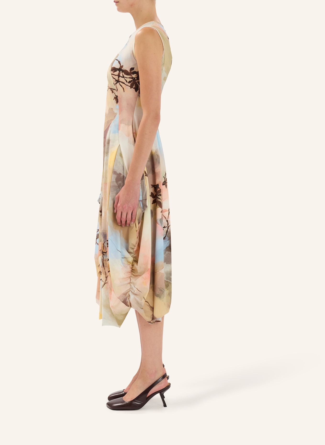 HIGH Kleid AT-LENGTH: GRÜN