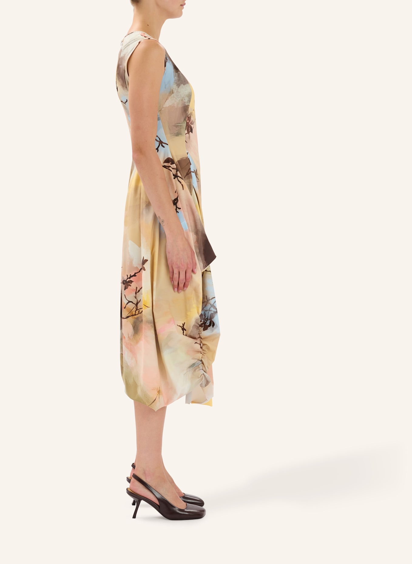 HIGH Kleid AT-LENGTH: GRÜN