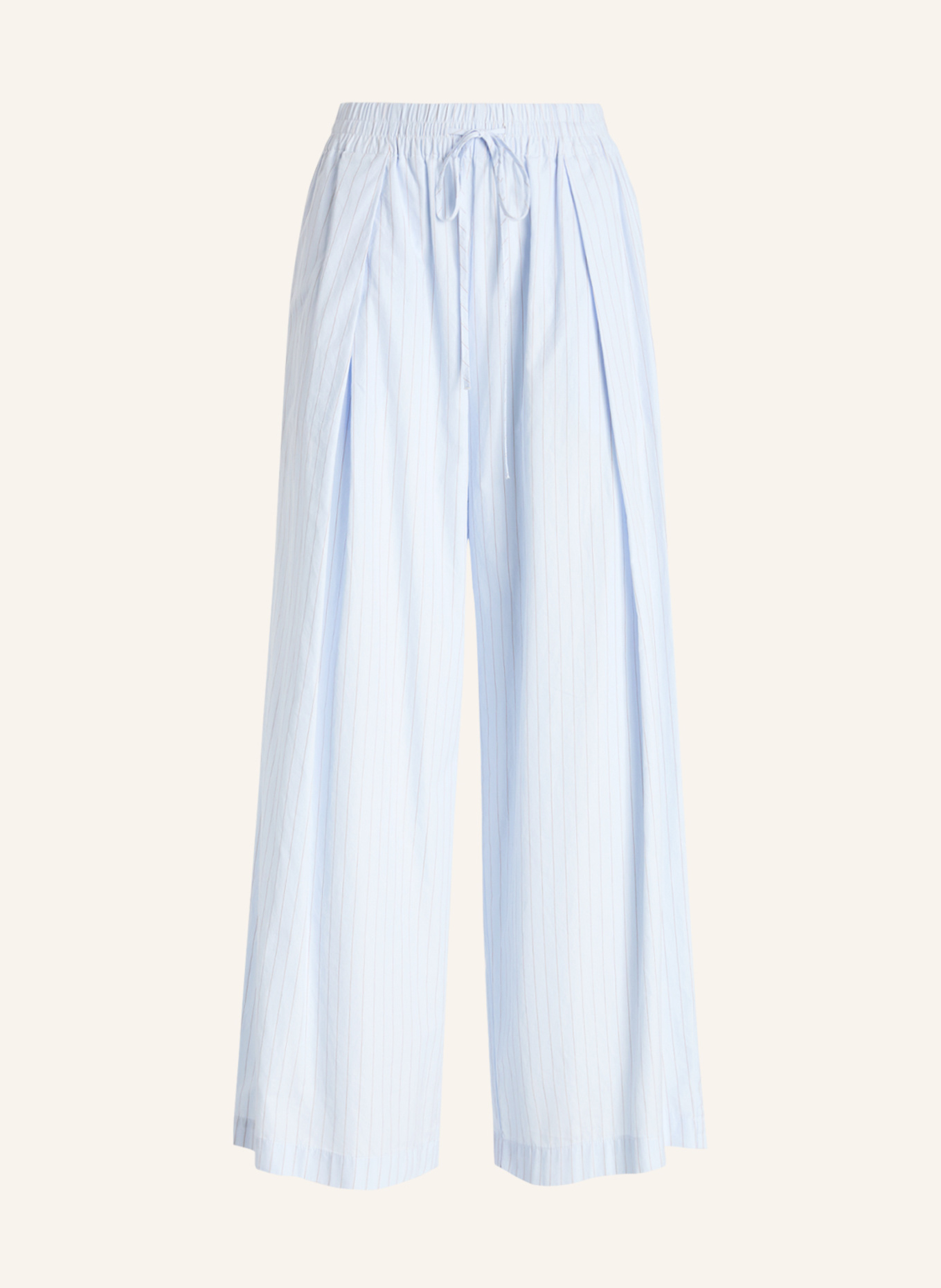 HIGH Pyjama-Hose SOJOURN - Breites Bein-Passform.: BLAU