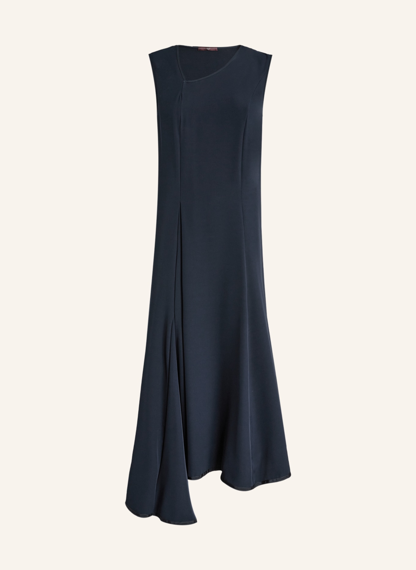 HIGH Kleid SAY SO - Technischer Satin, leichte Gewichtung, Crêpe-Griff: BLAU