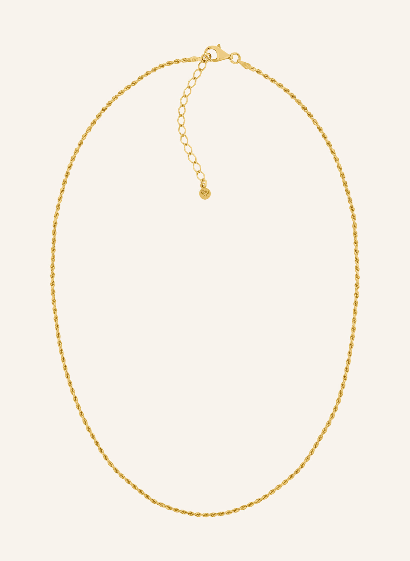 BRUNA The Label Halskette MISENO: GOLD