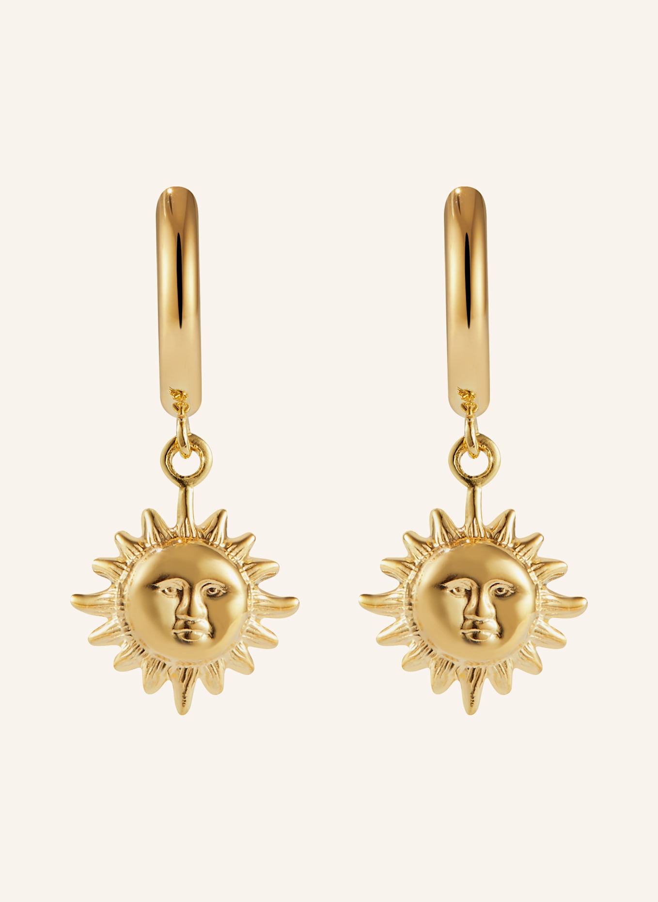 BRUNA The Label Creolen SOLANA: GOLD