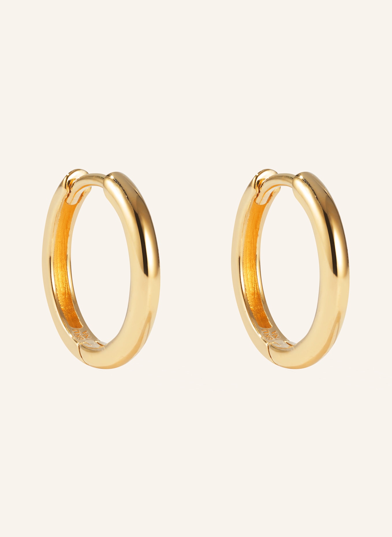 BRUNA The Label Creolen ISOLA: GOLD