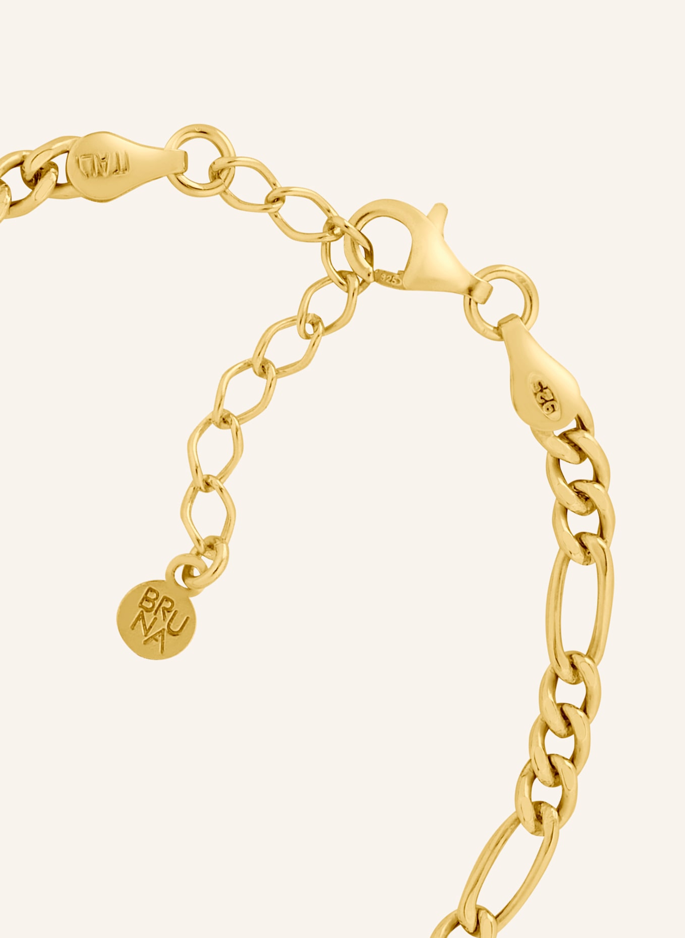 BRUNA The Label Armband MONTE CARLO: GOLD