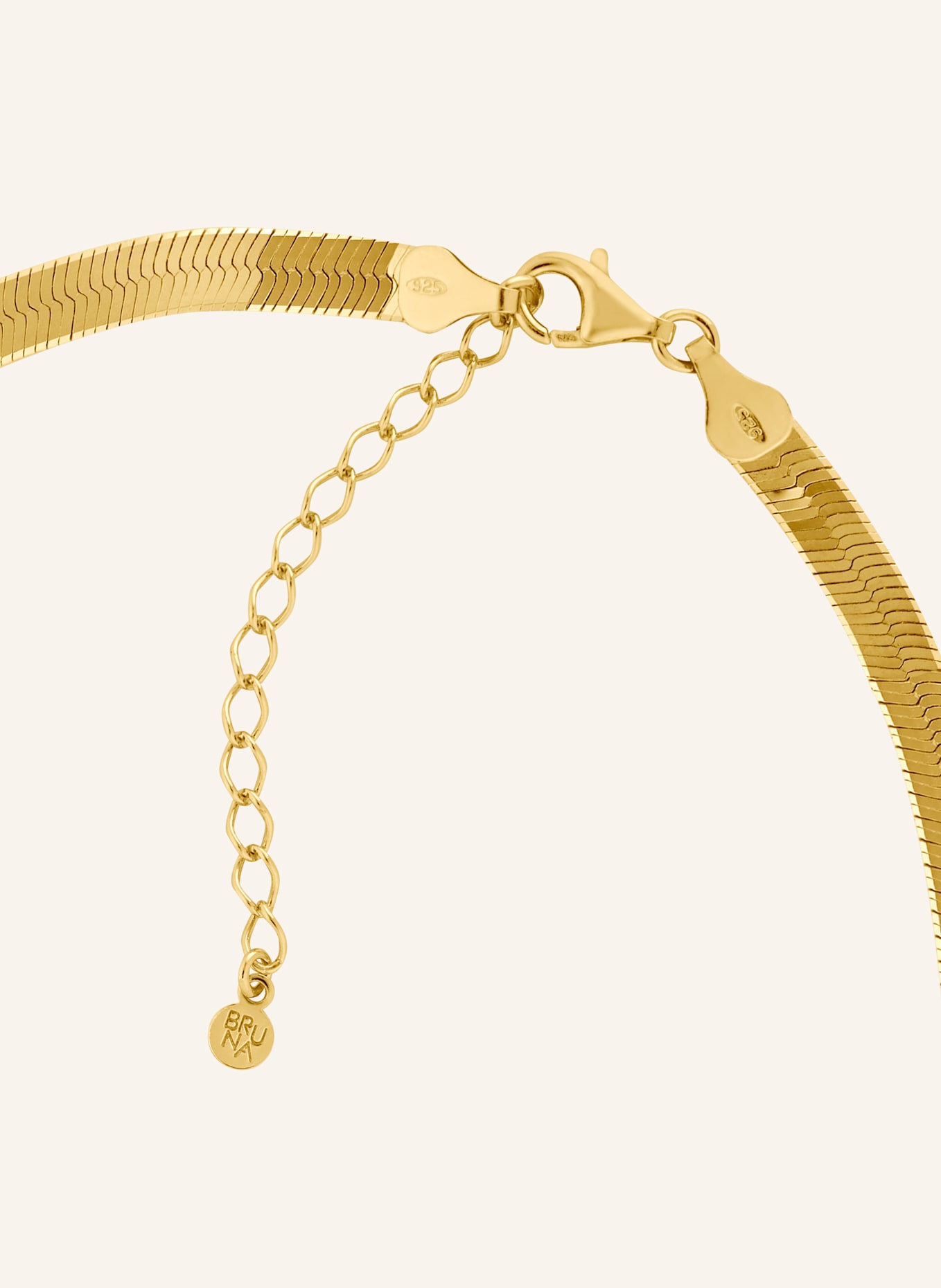 BRUNA The Label Halskette FONTELINA: GOLD