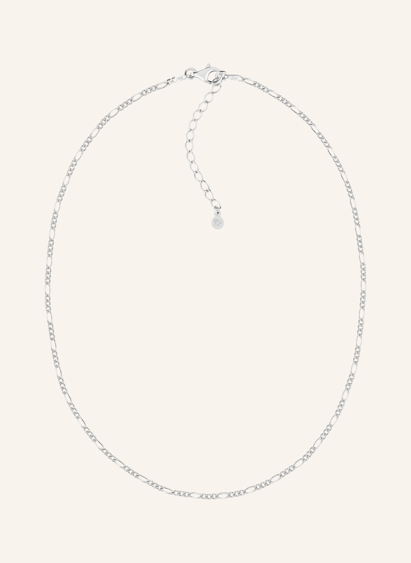 BRUNA The Label Halskette SALERNO: SILBER