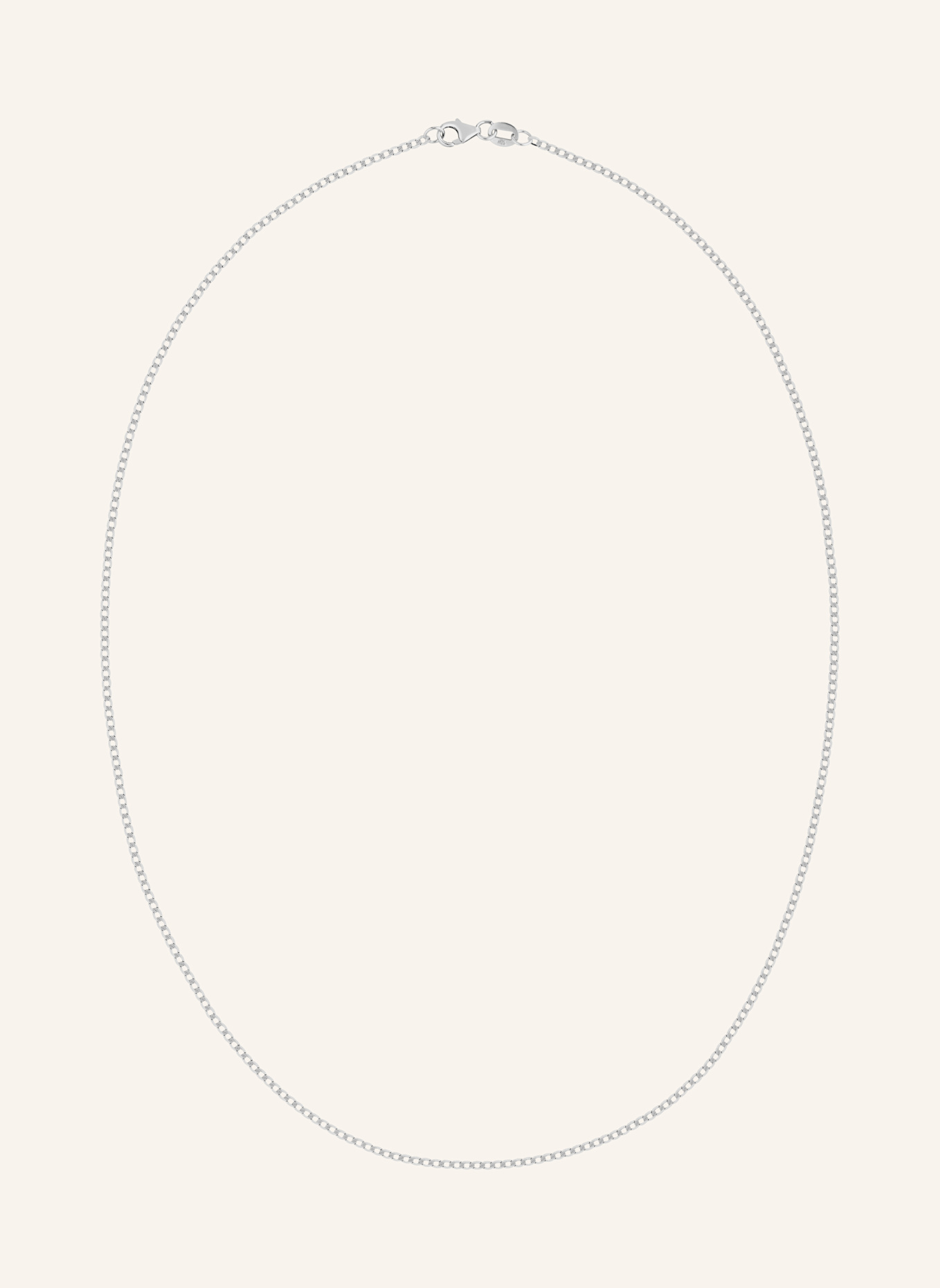 BRUNA The Label Halskette LYON 14k Gold: WEISSGOLD