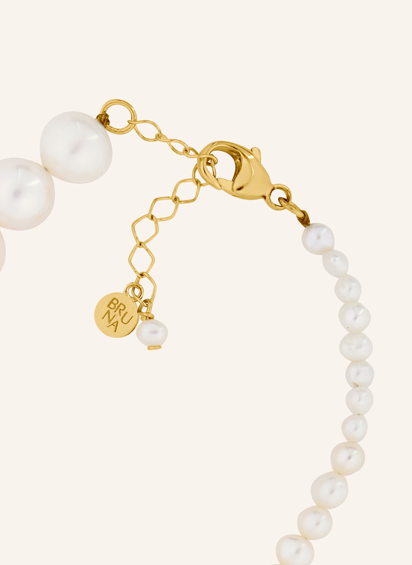 BRUNA The Label Armband PARIS mit Perlen: GOLD