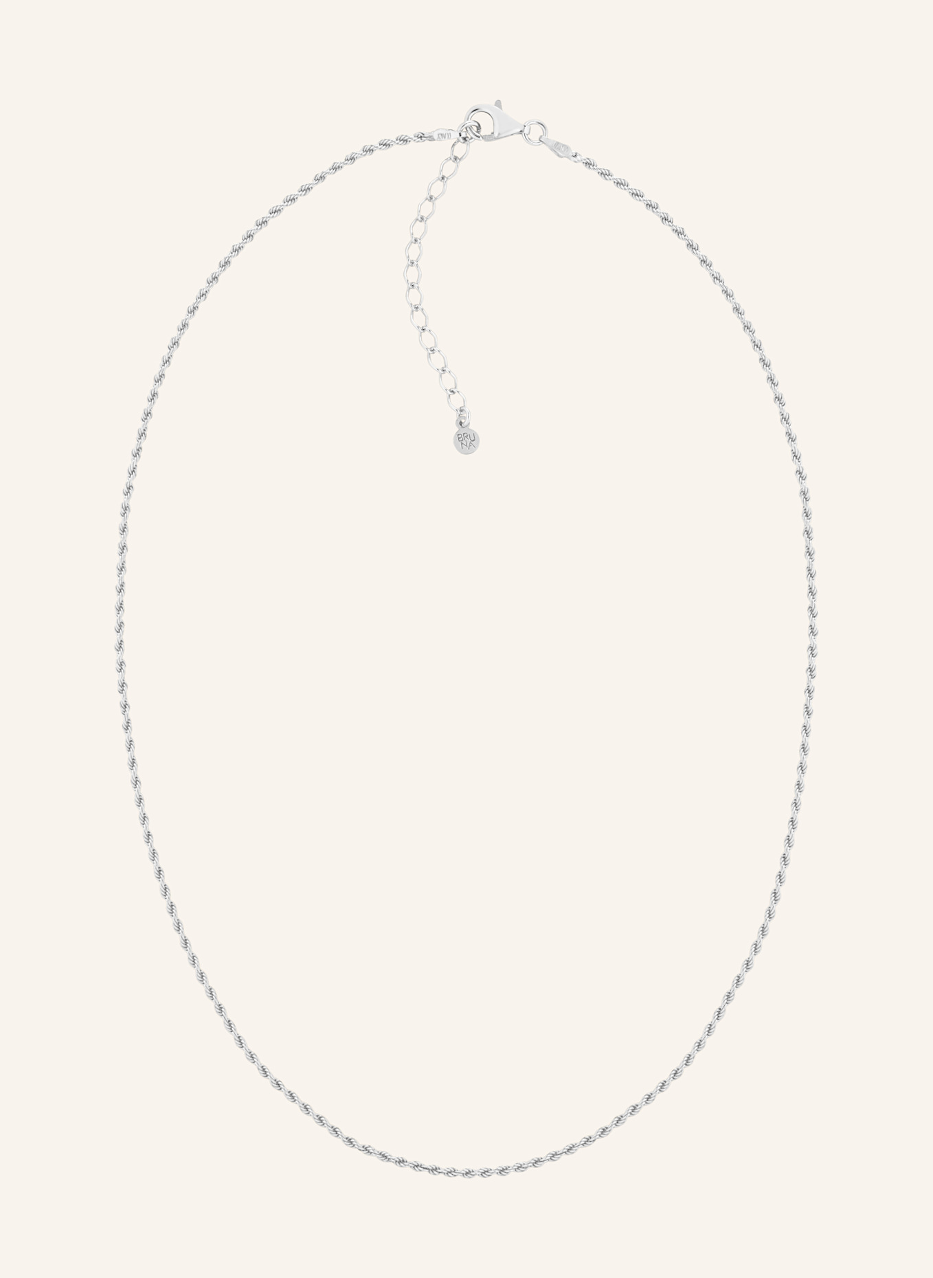 BRUNA The Label Halskette MISENO: SILBER