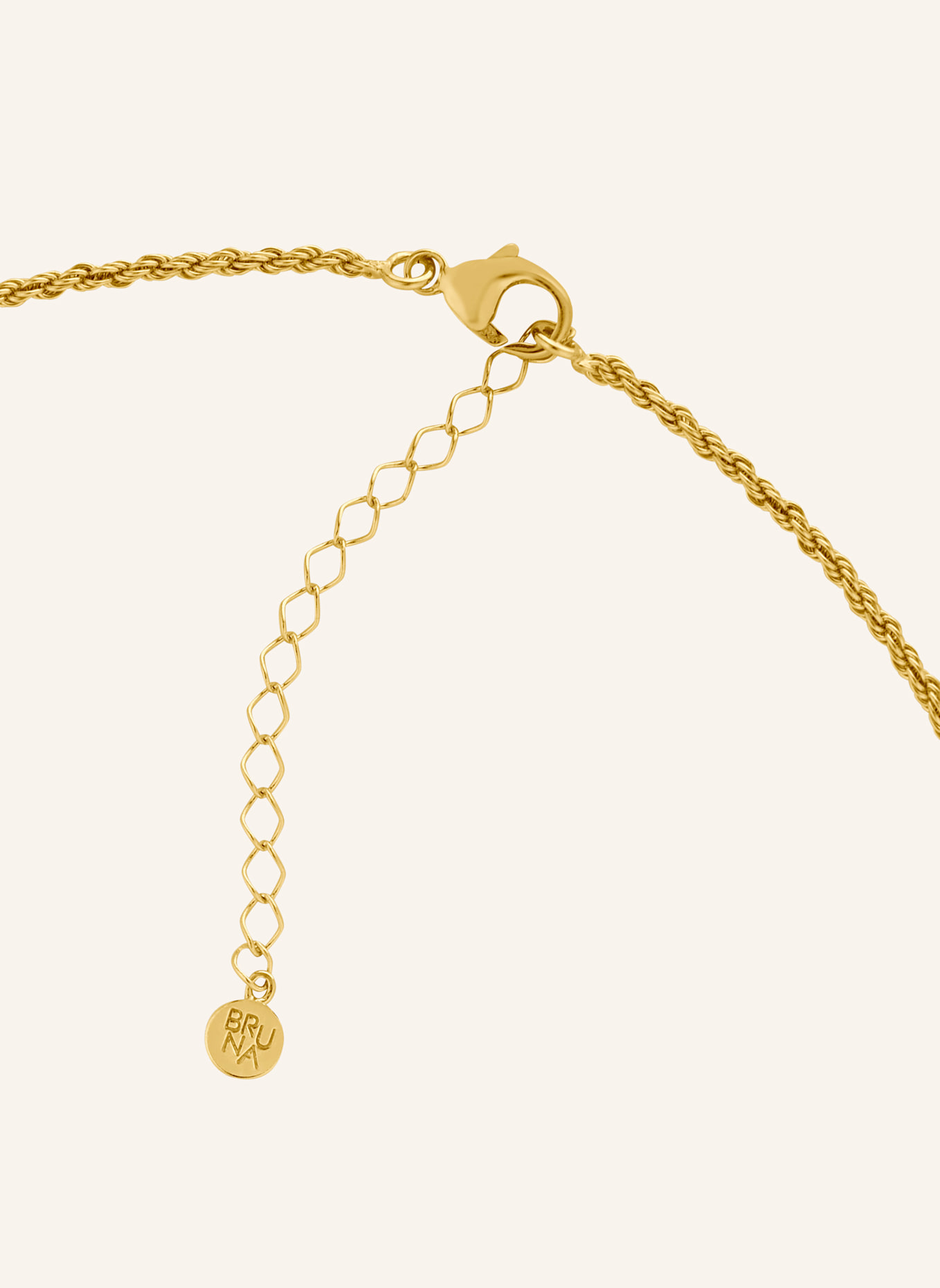 BRUNA The Label Halskette COMO: GOLD