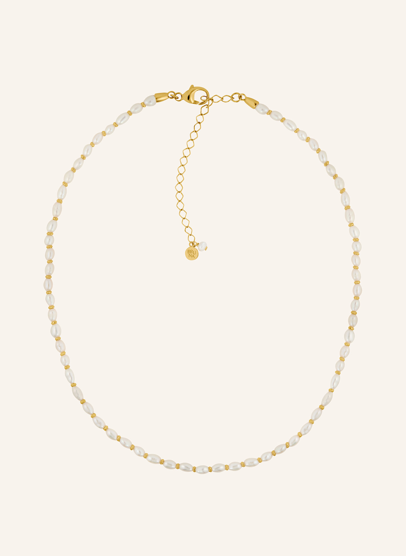 BRUNA The Label Halskette CASSIS: GOLD