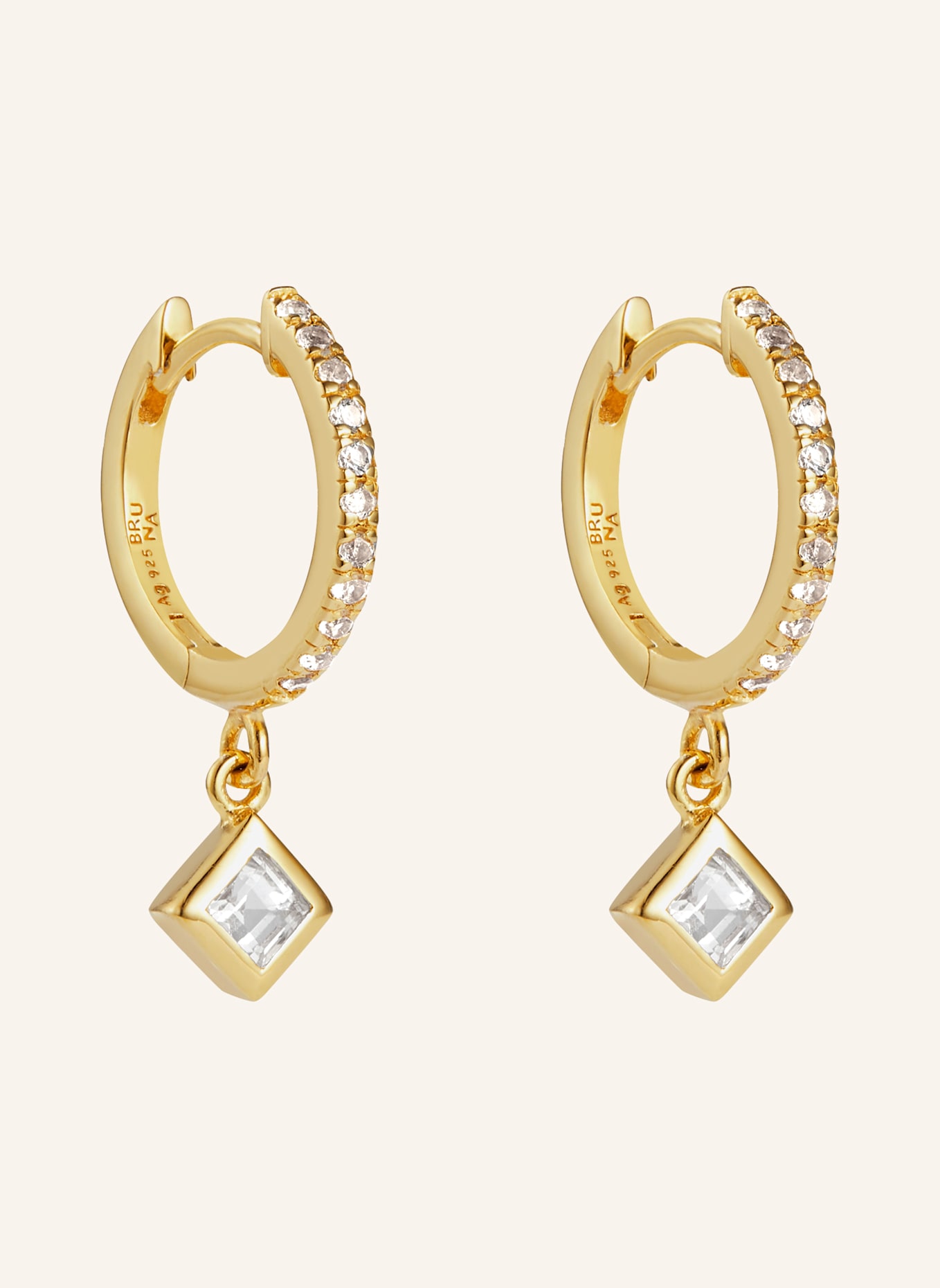 BRUNA The Label Creolen LACONA: GOLD