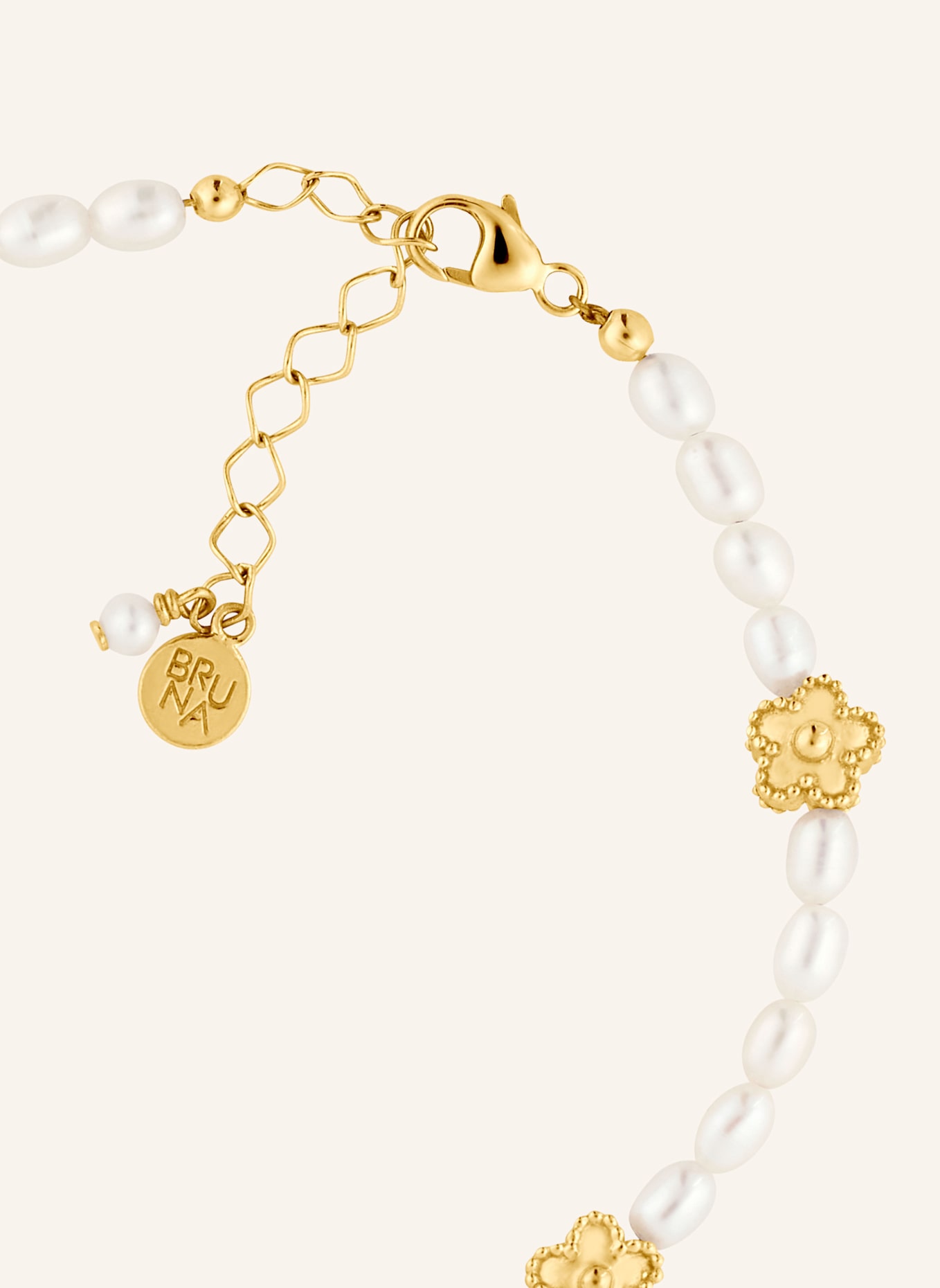 BRUNA The Label Armband FIORE: GOLD