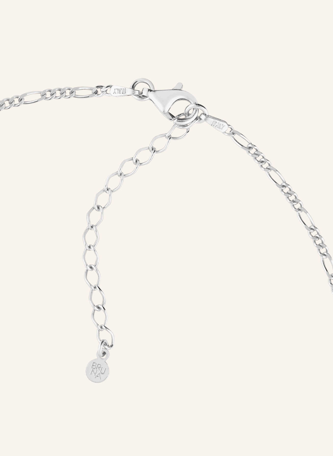 BRUNA The Label Halskette SALERNO: SILBER