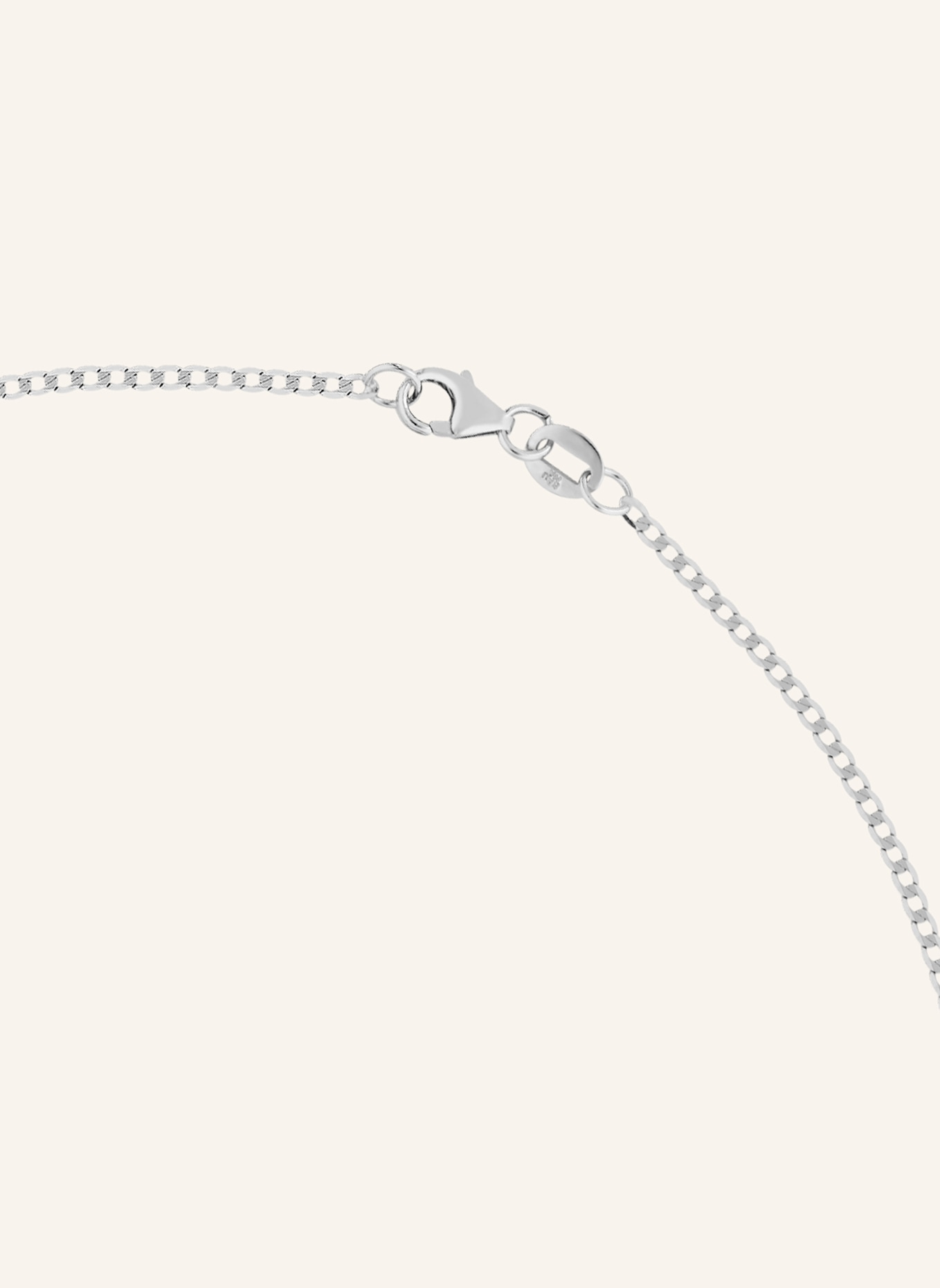 BRUNA The Label Halskette LYON 14k Gold: WEISSGOLD