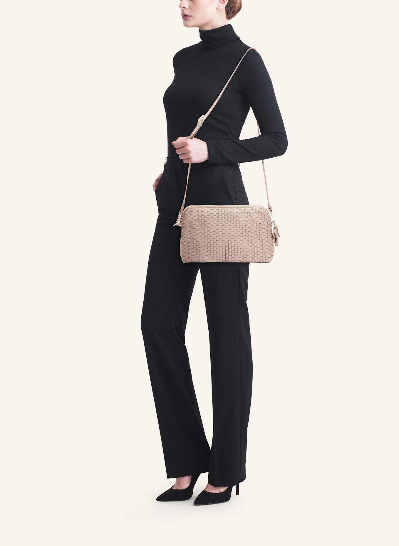 Parise Umhängetaschen '1789' MEDIUM: TAUPE