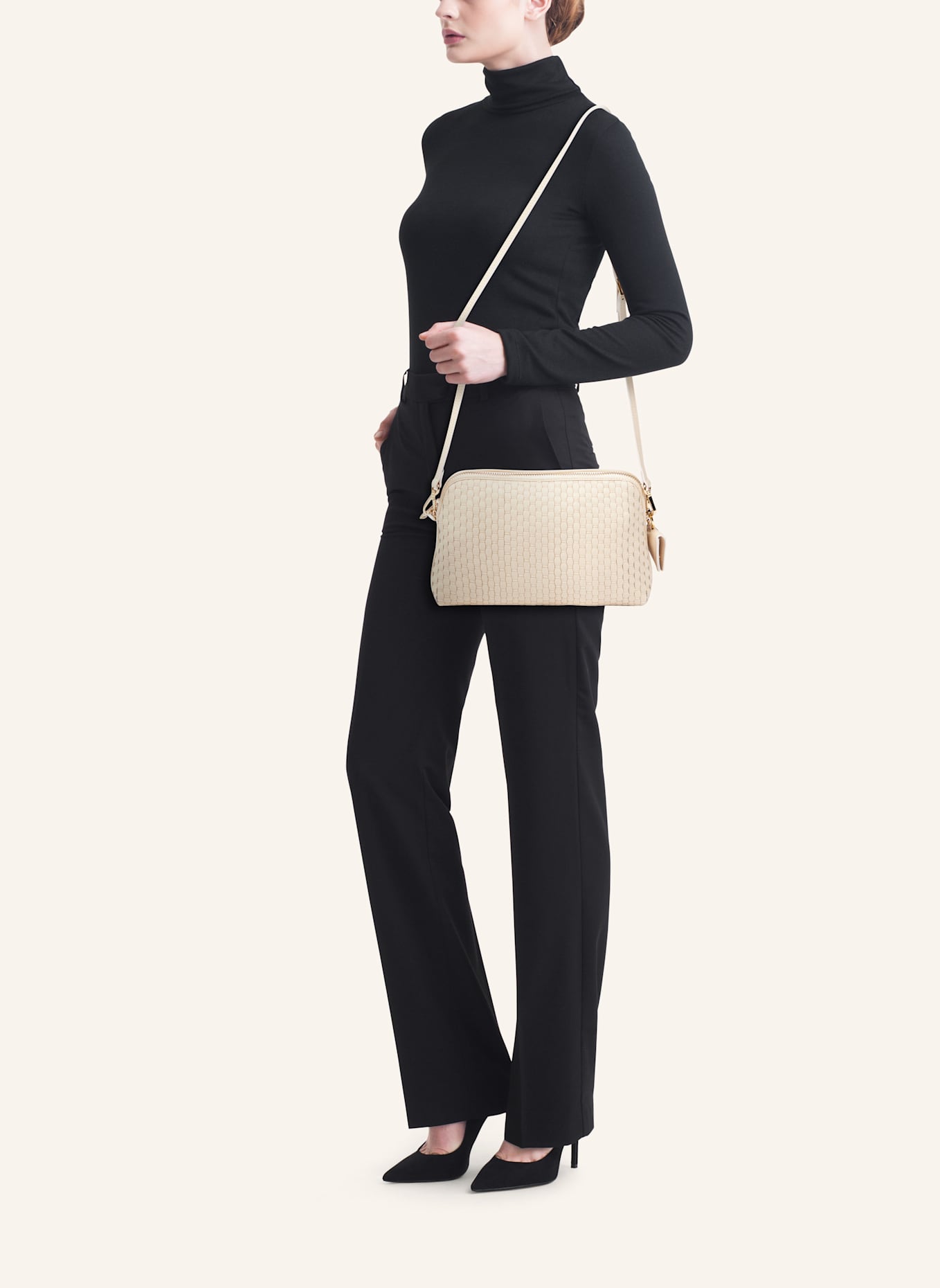 Parise Umhängetaschen '1789' MEDIUM: WEISS