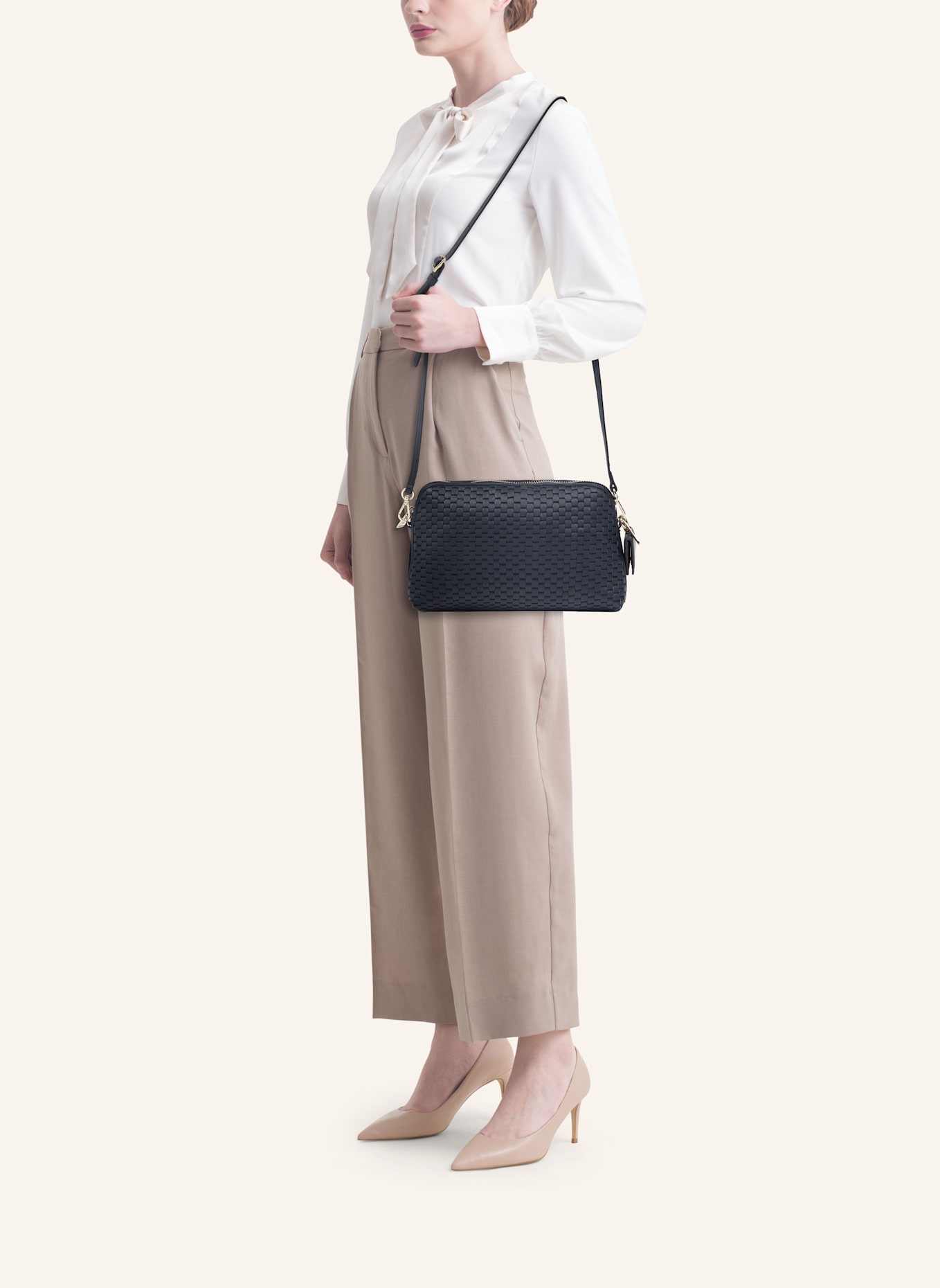 Parise Umhängetaschen '1789' MEDIUM: BLAU/ DUNKELBLAU