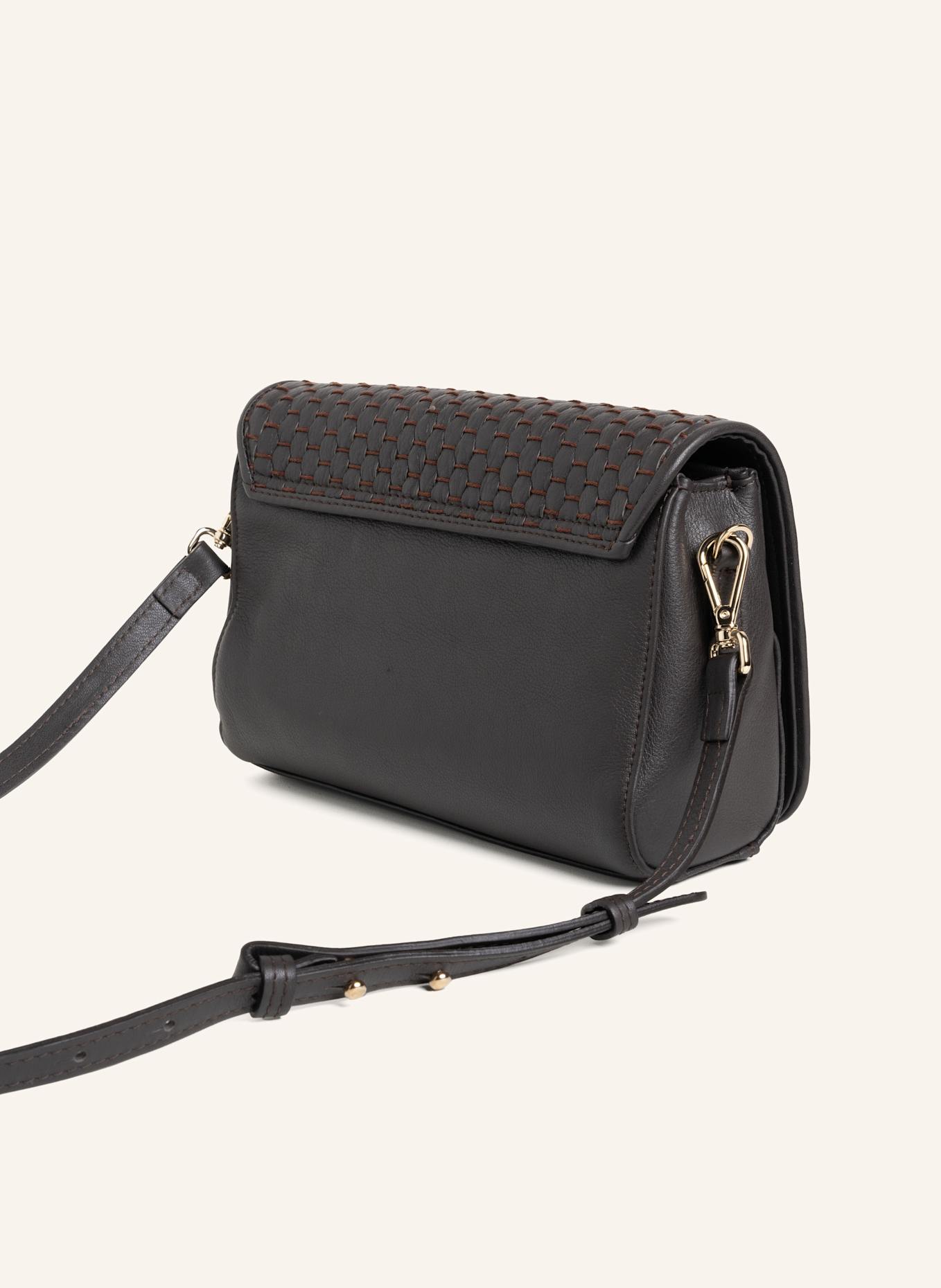 Parise Umhängetaschen '47': DUNKELBRAUN/ BRAUN