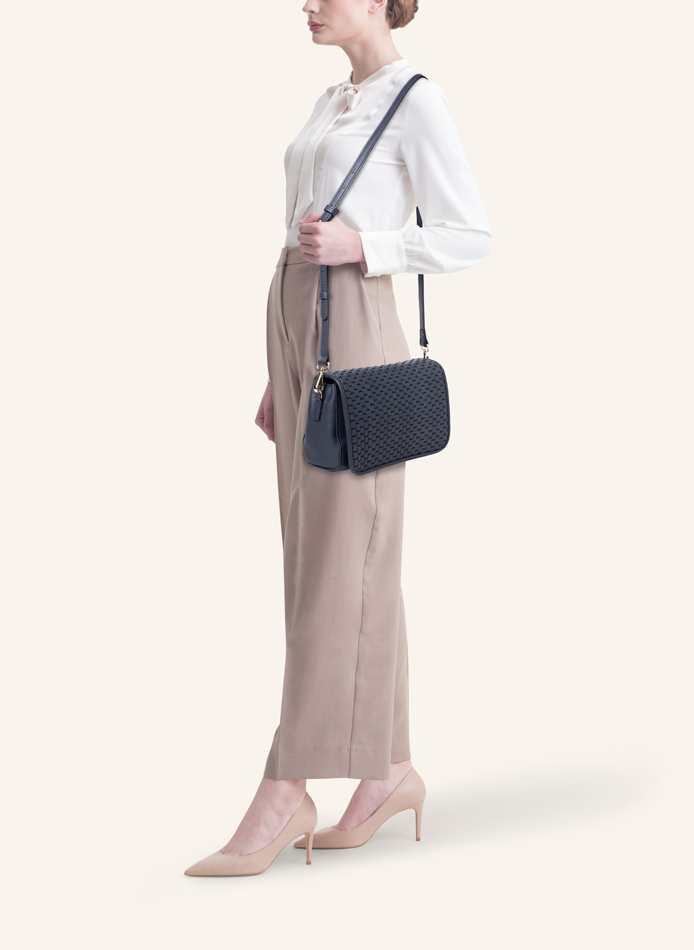 Parise Umhängetaschen '47': BLAU/ DUNKELBLAU