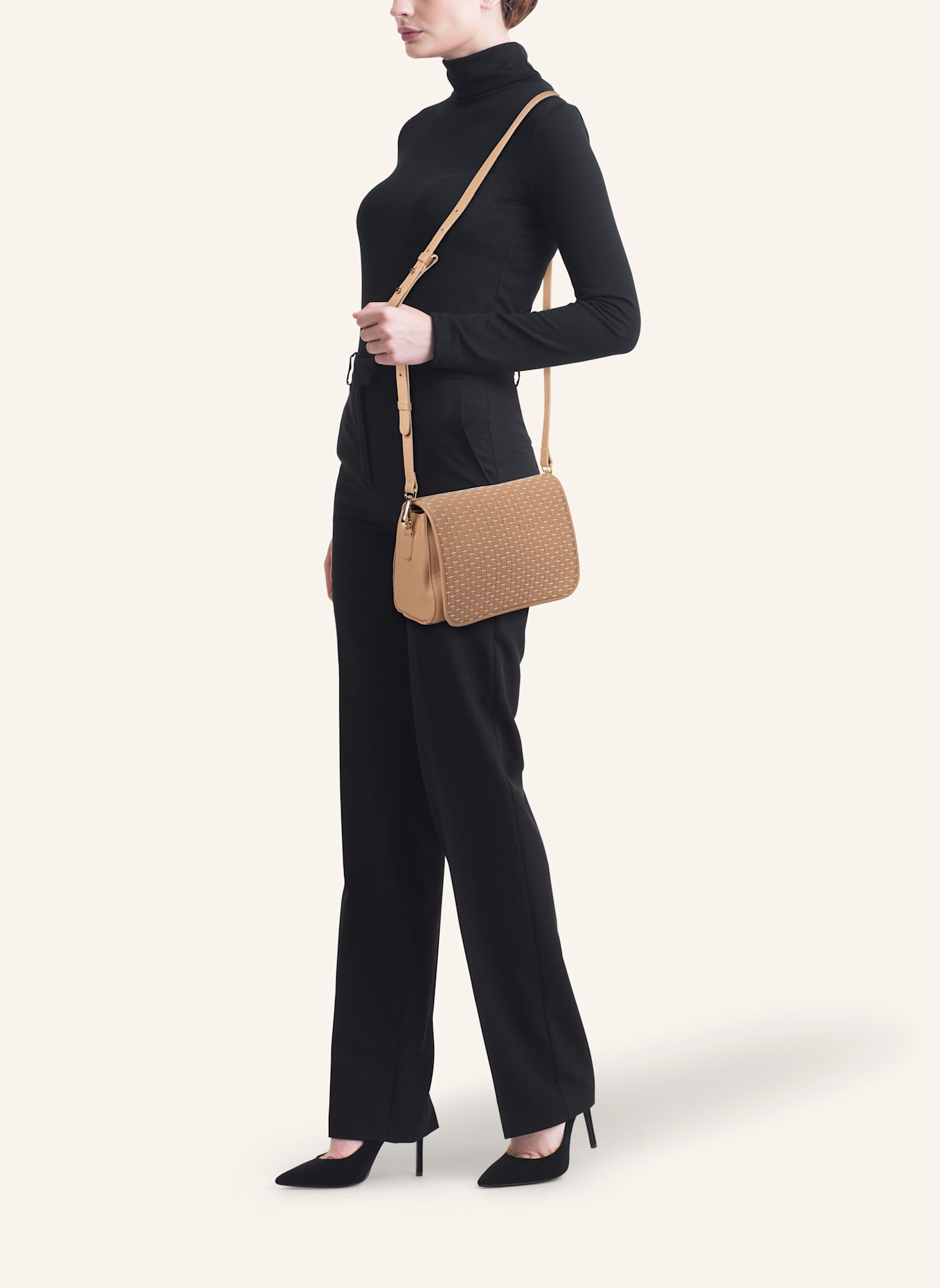 Parise Umhängetaschen '47': CAMEL/ BEIGE