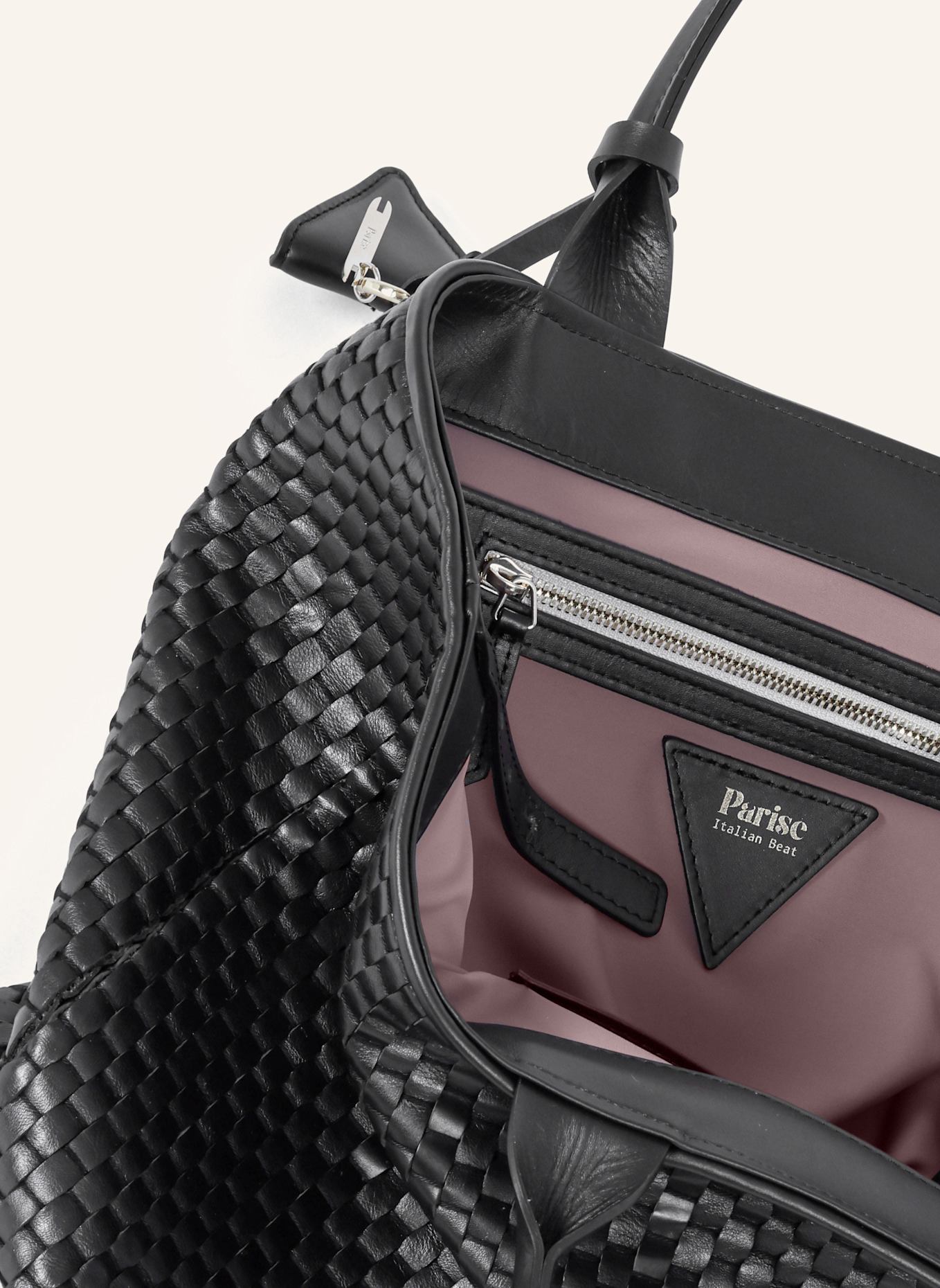 Parise Tote bag '60' LARGE: SCHWARZ