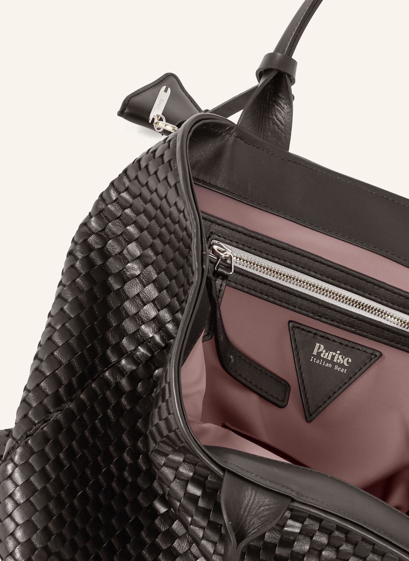 Parise '60' Tote Bag (Medium): BLACK