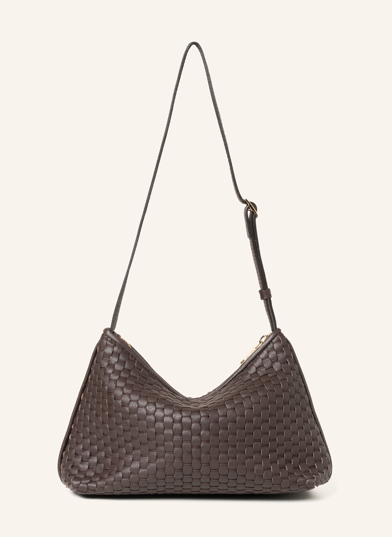 Parise Schultertaschen '81': DUNKELBRAUN/ BRAUN