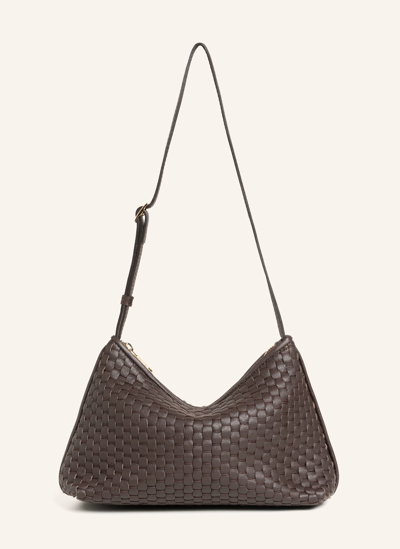 Parise Schultertaschen '81': DUNKELBRAUN/ BRAUN