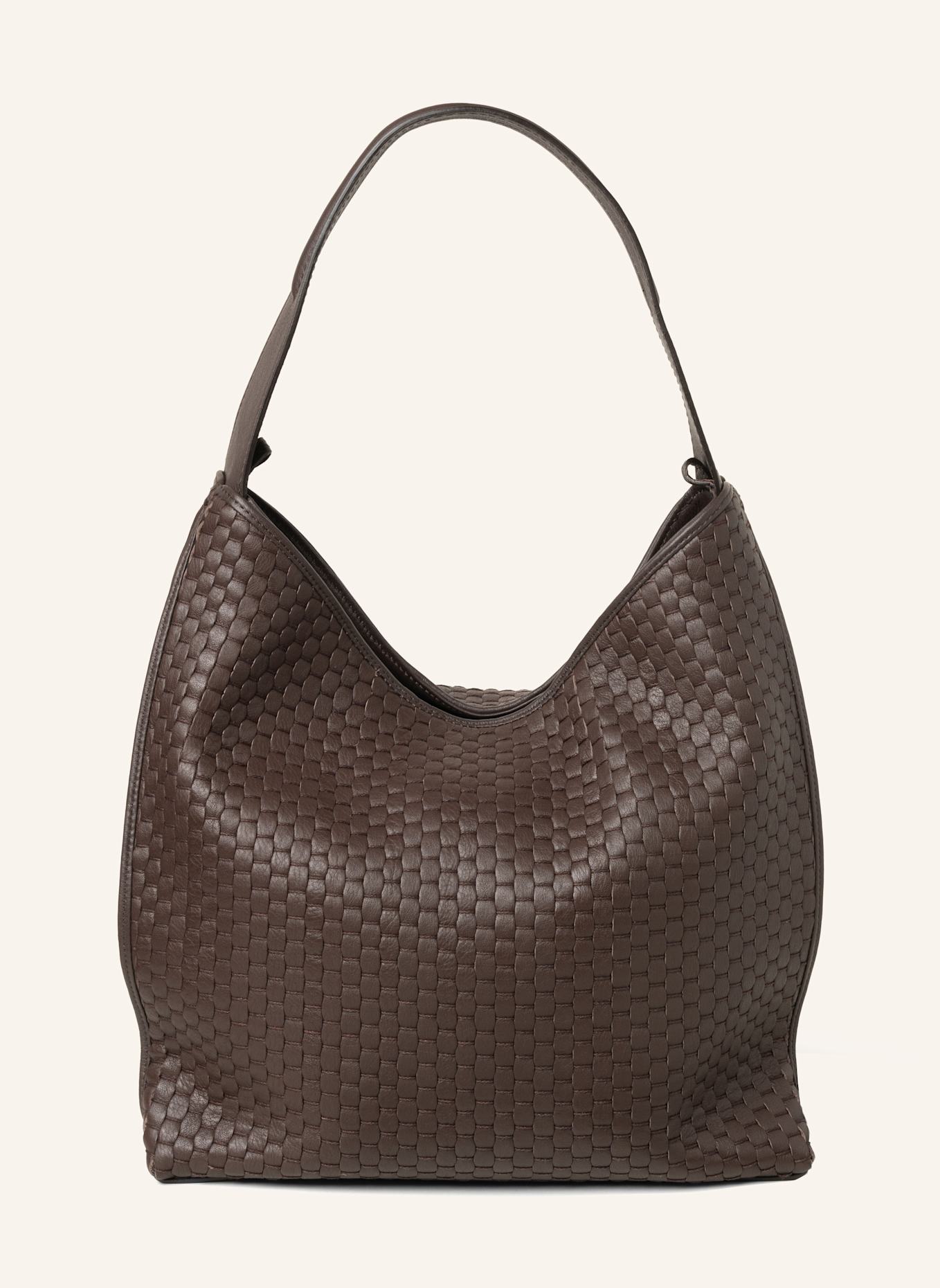 Parise Schultertaschen '697': DUNKELBRAUN/ BRAUN