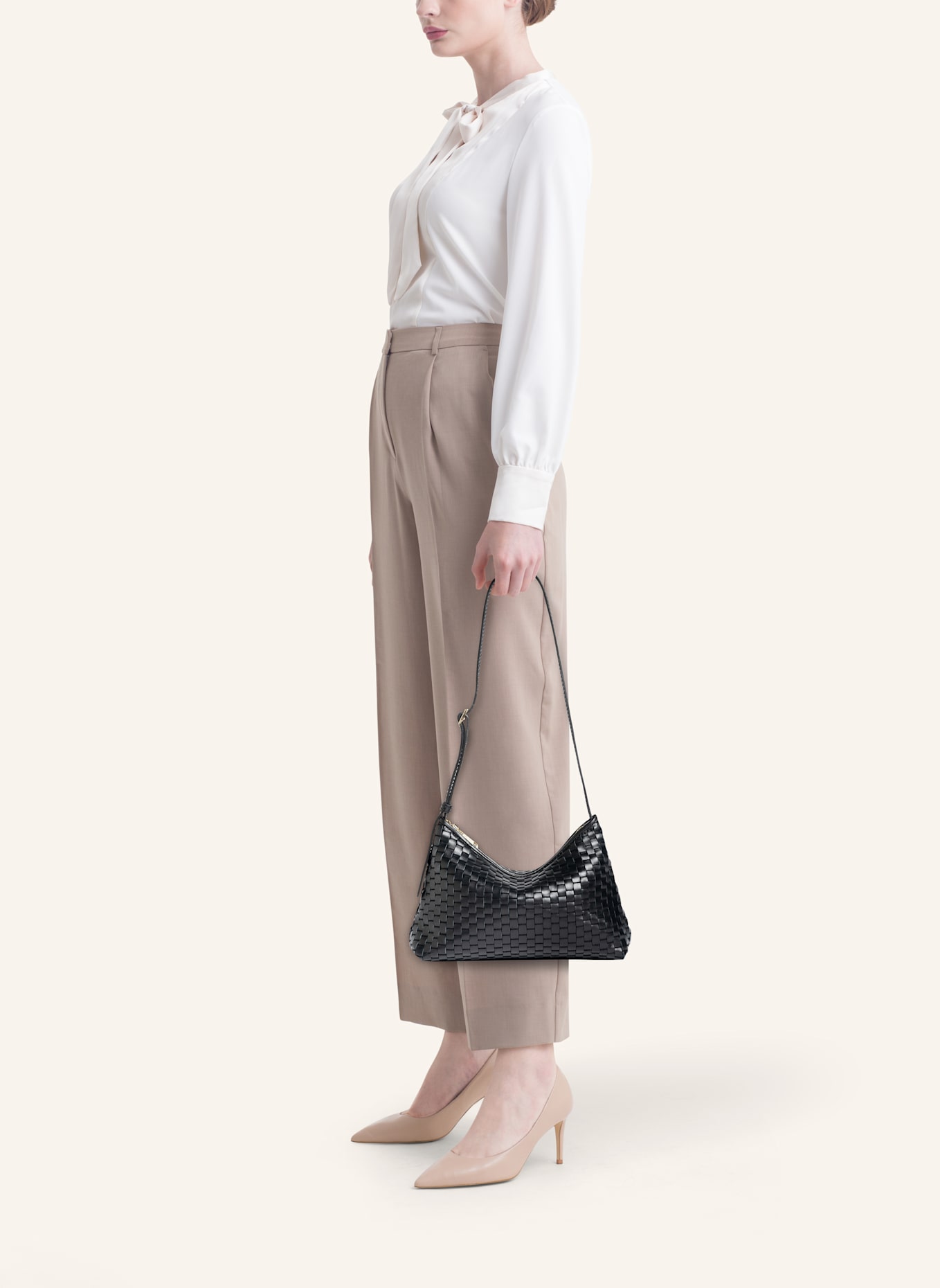 Parise Schultertaschen '81': SCHWARZ