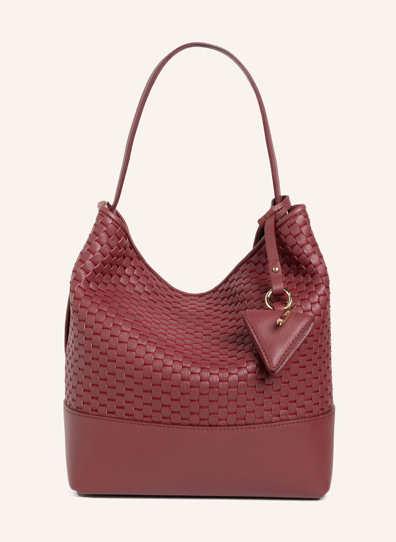 Parise Beuteltasche '51' MEDIUM: DUNKELROT