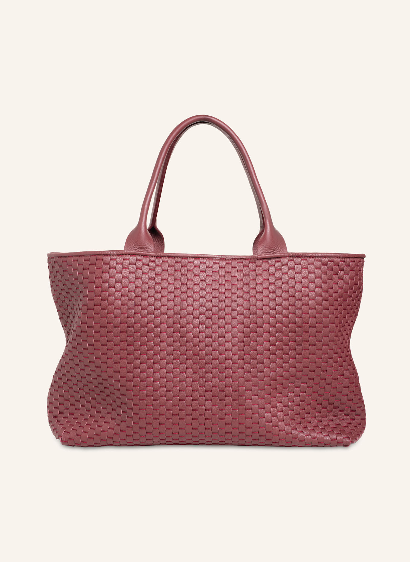 Parise Tote bag '60' MEDIUM: DUNKELROT