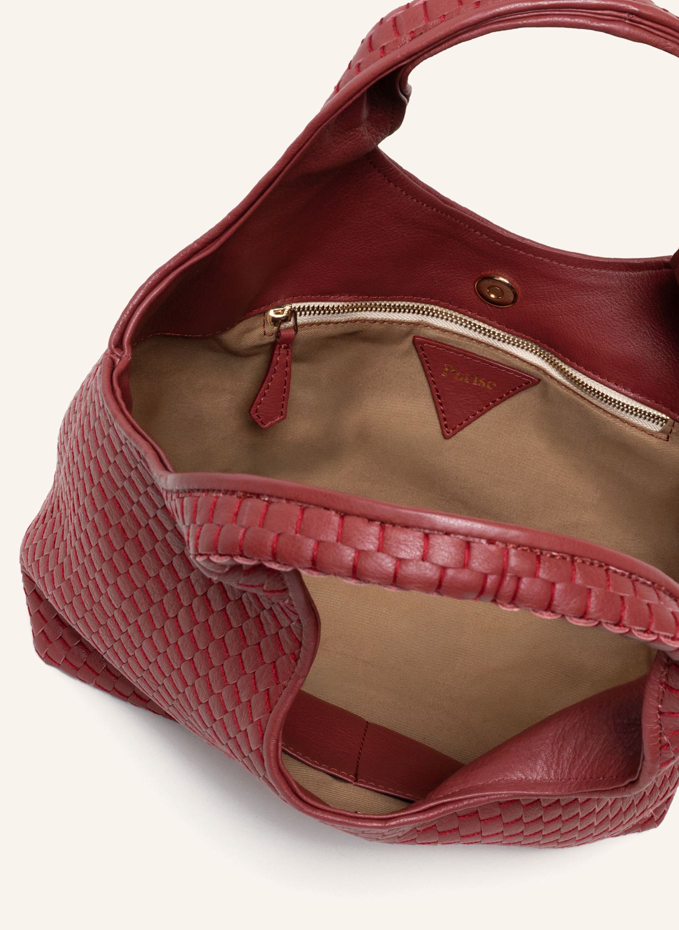 Parise Handtasche '1312': DUNKELROT