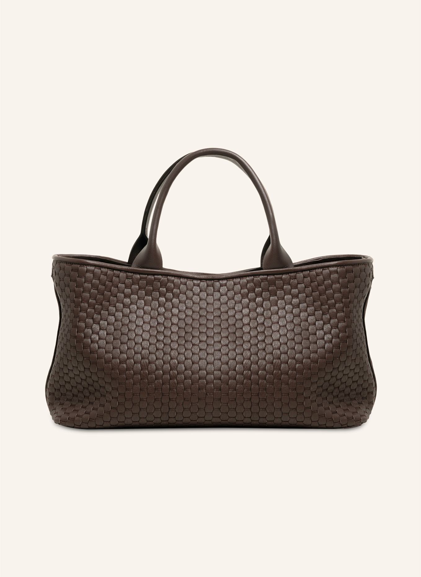 Parise Tote Bag '60' SMALL: BROWN