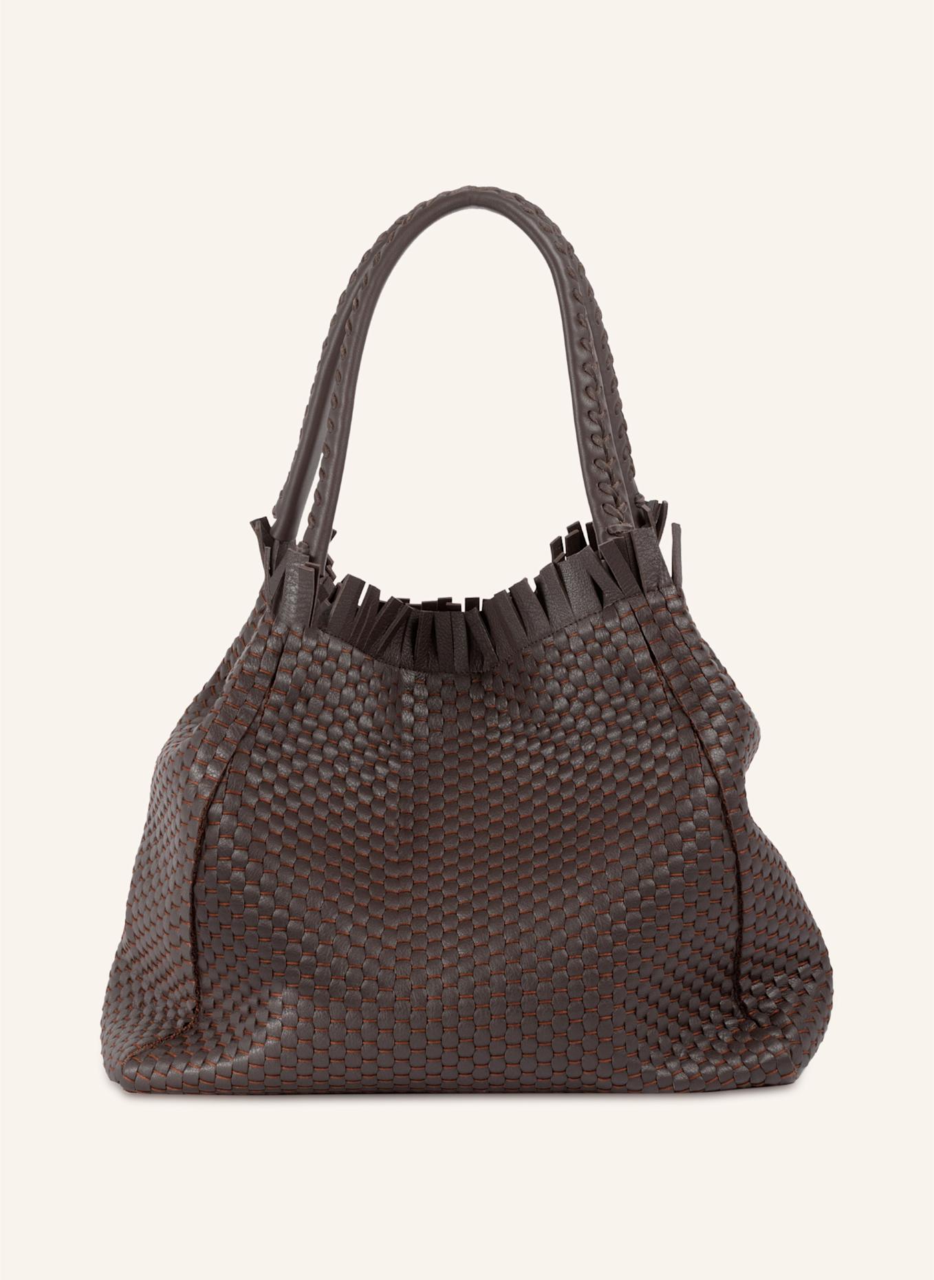 Parise Handtasche '09' MEDIUM: BRAUN/ DUNKELBRAUN