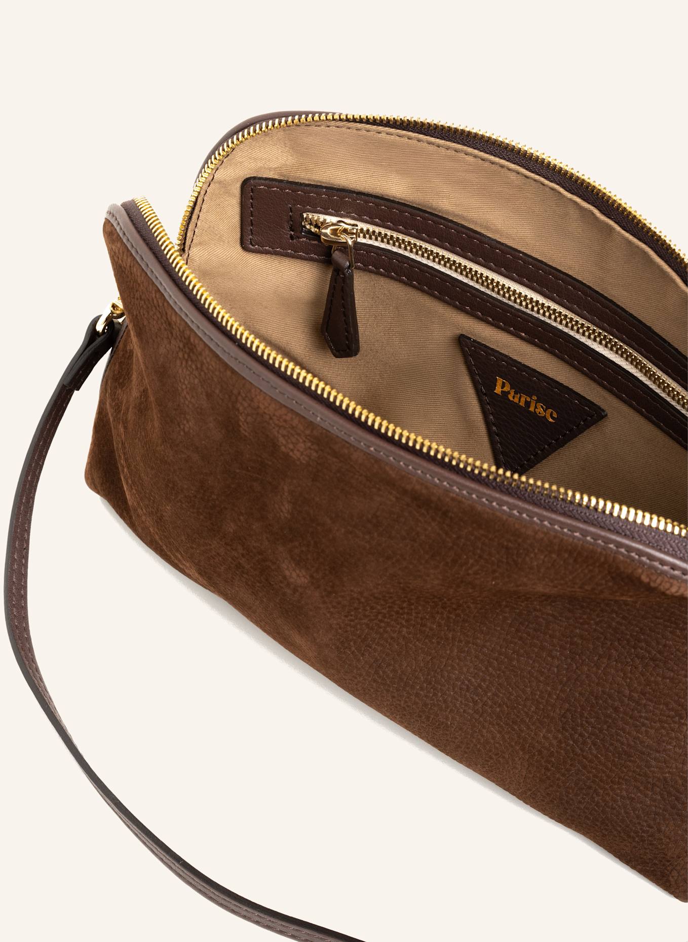 Parise Umhängetaschen '1789' MEDIUM: DUNKELBRAUN