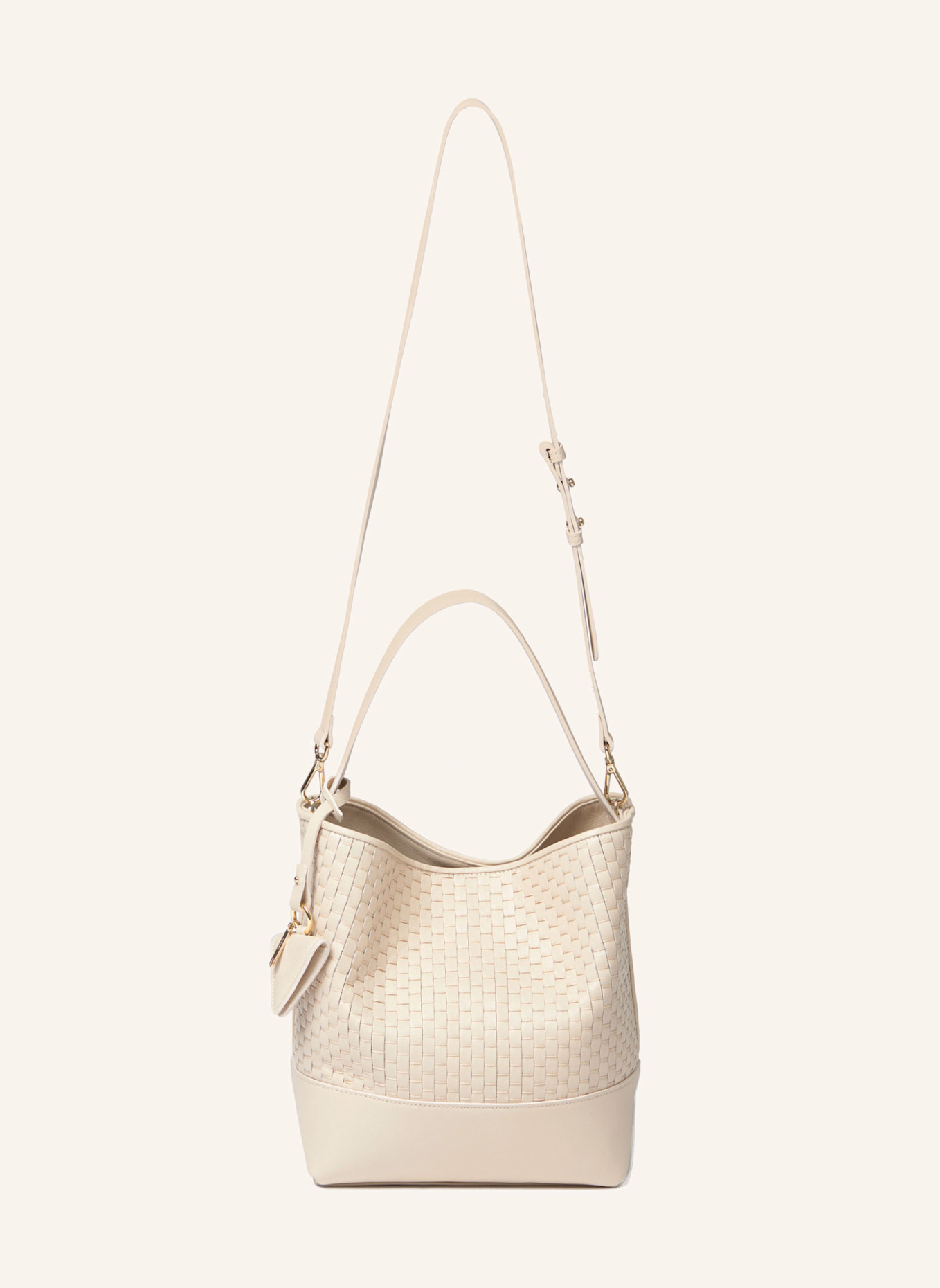 Parise Beuteltasche '51' MEDIUM: WEISS