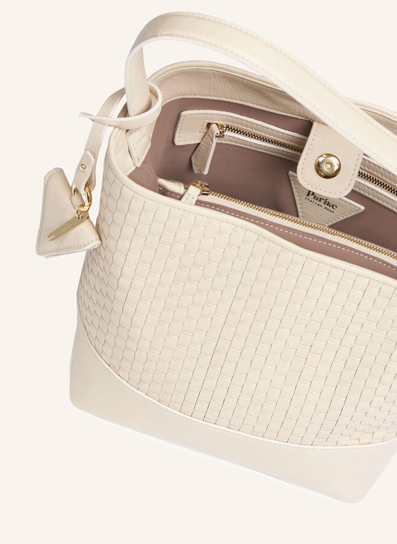 Parise Beuteltasche '51' MEDIUM: WEISS