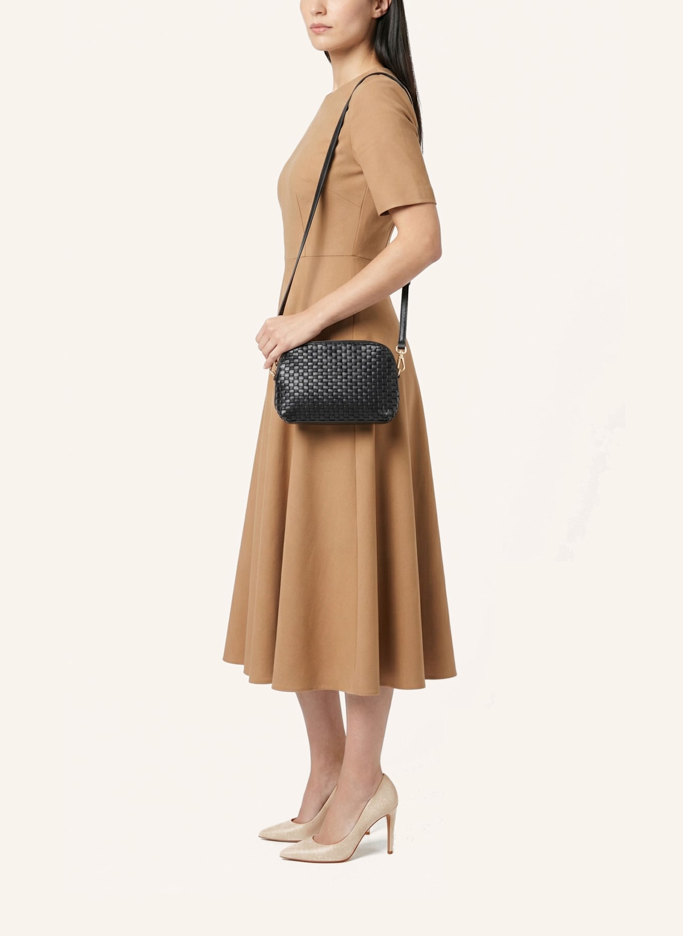 Parise Umhängetaschen '1789' SMALL: SCHWARZ