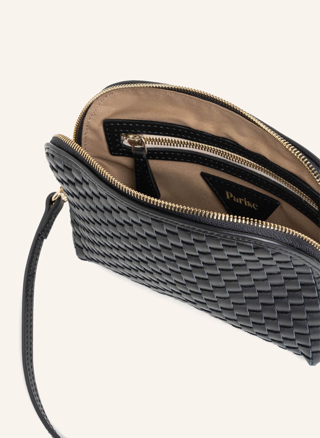 Parise Umhängetaschen '1789' SMALL: SCHWARZ