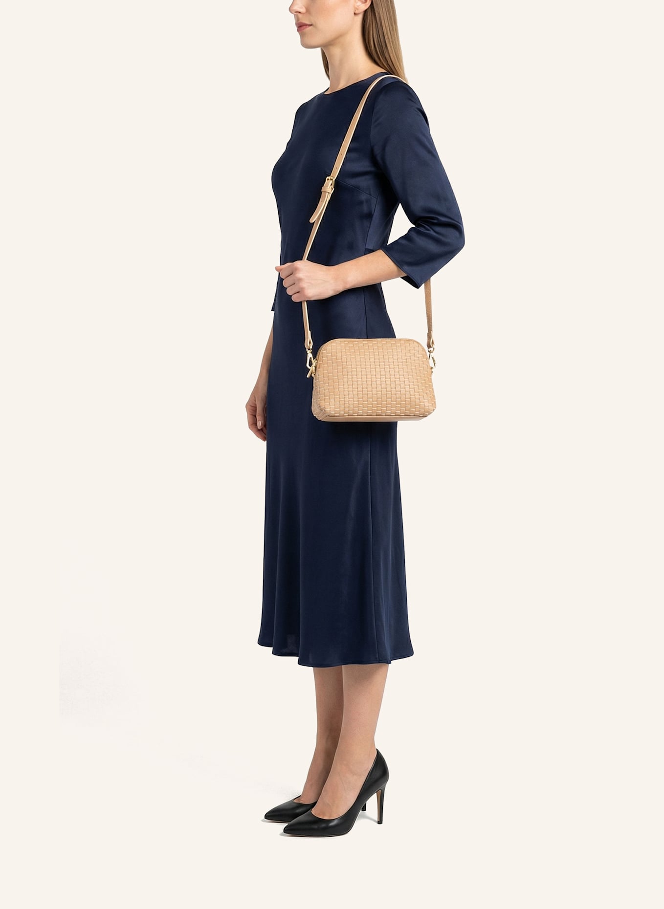 Parise Umhängetaschen '1789' SMALL: CAMEL/ BEIGE