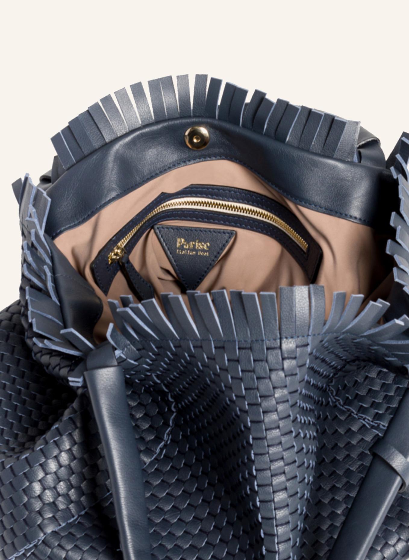 Parise Handtasche '09' SMALL: BLAU/ DUNKELBLAU