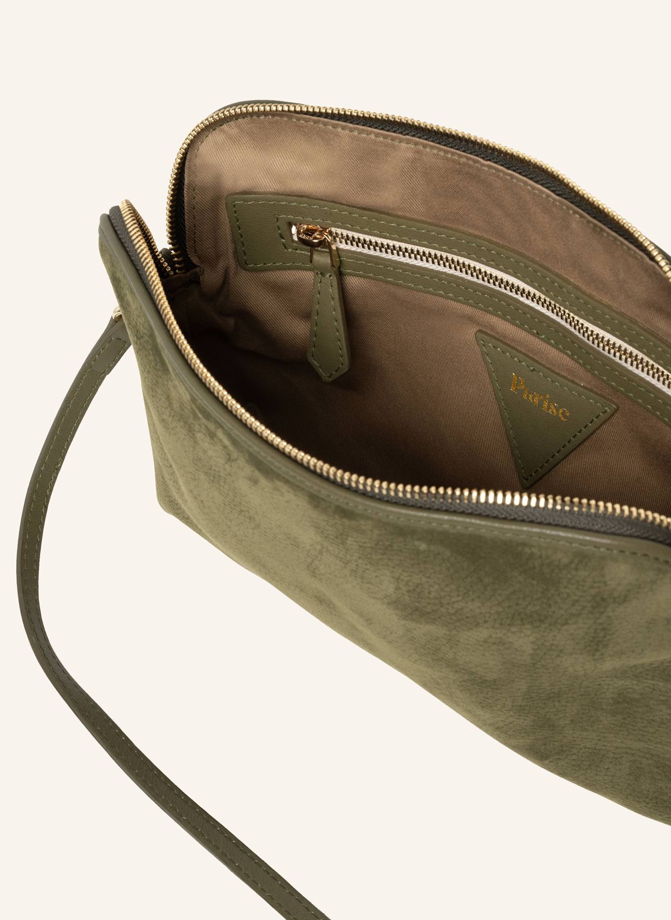 Parise Umhängetaschen '1789' MEDIUM: KHAKI/ DUNKELGRÜN